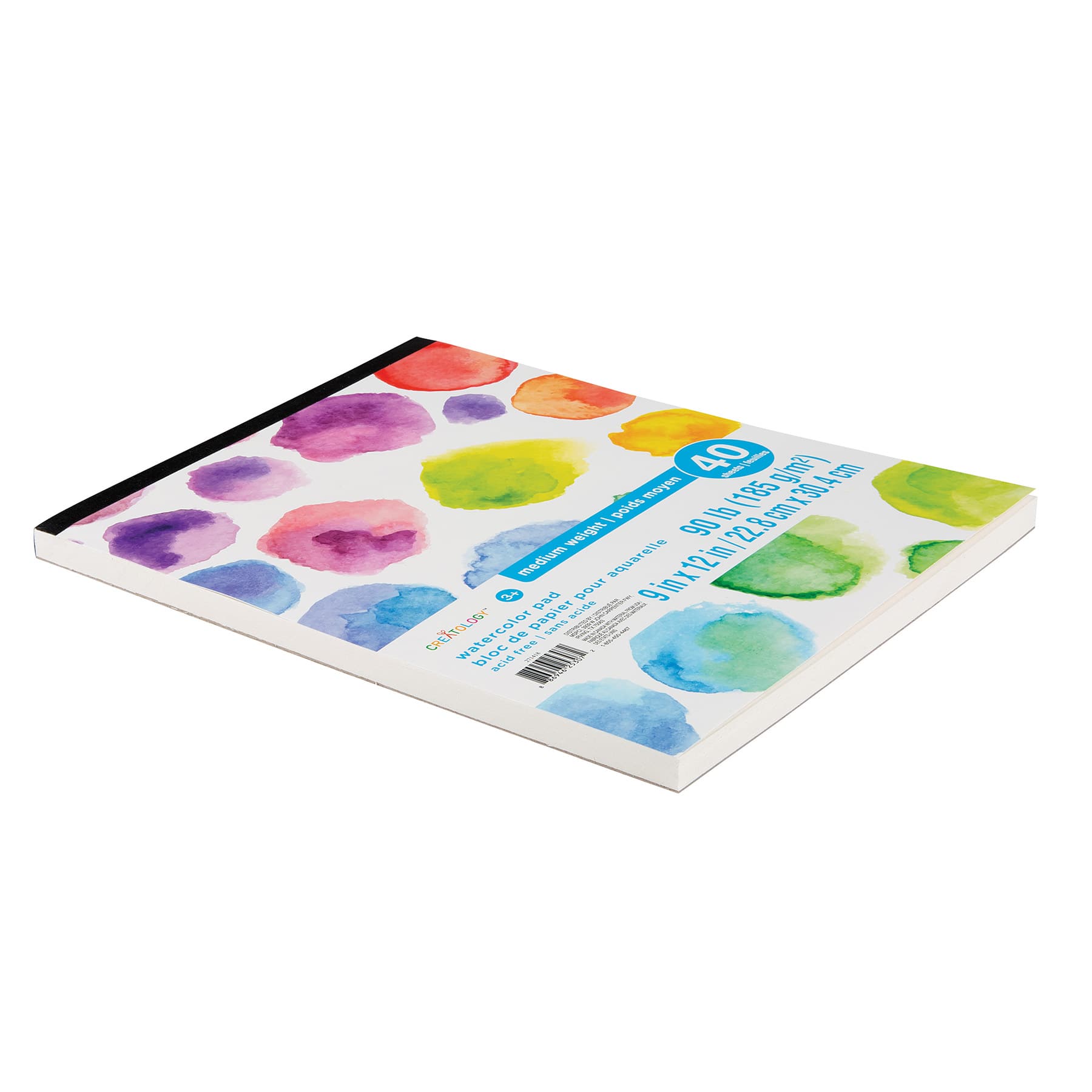 12 Sheets Creative Watercolor Painting Paper for Kids Water Colour