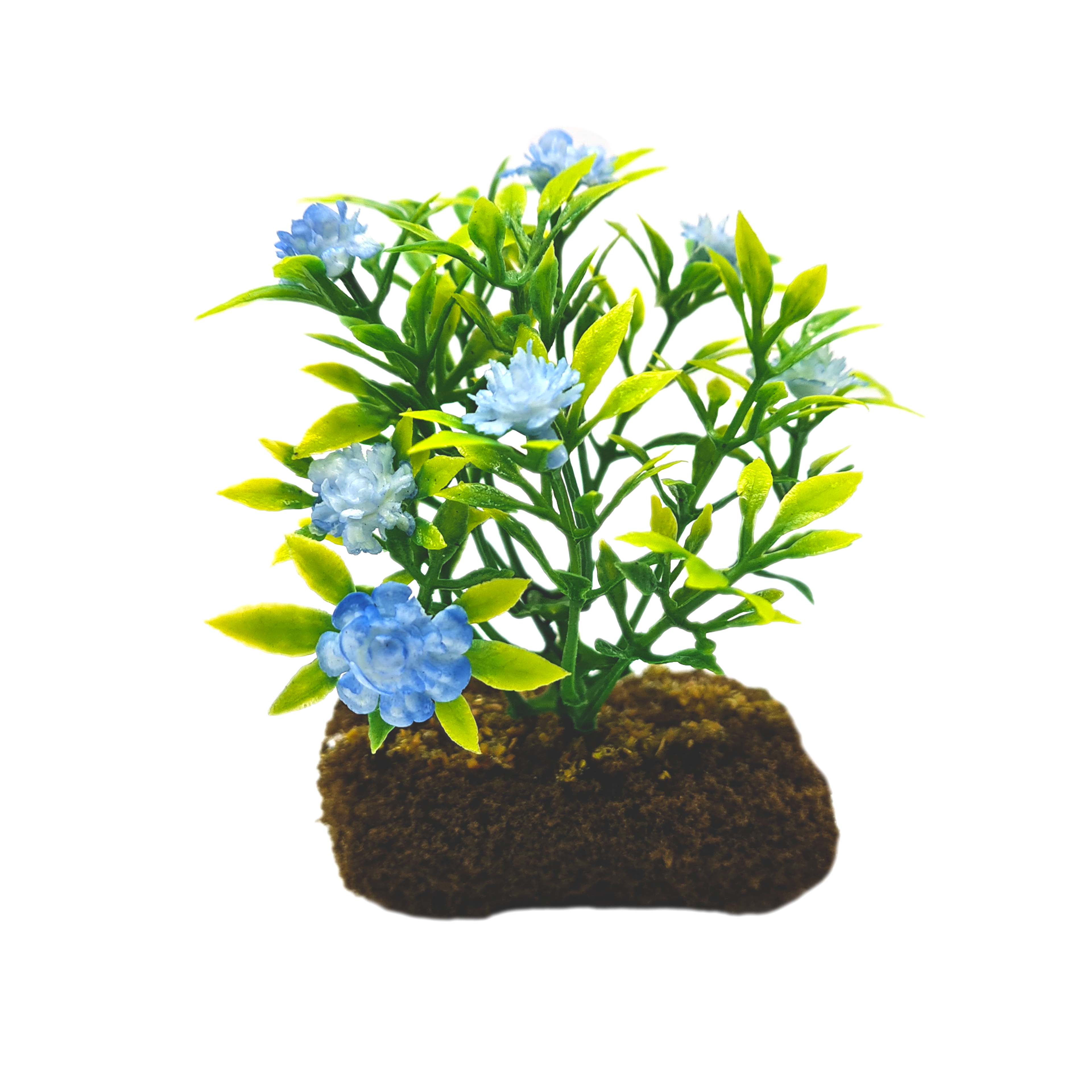 Miniature Blue Flower Plat by Make Market&#xAE;