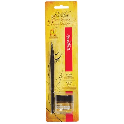 Speedball® Pen & Gold Ink Set | Michaels