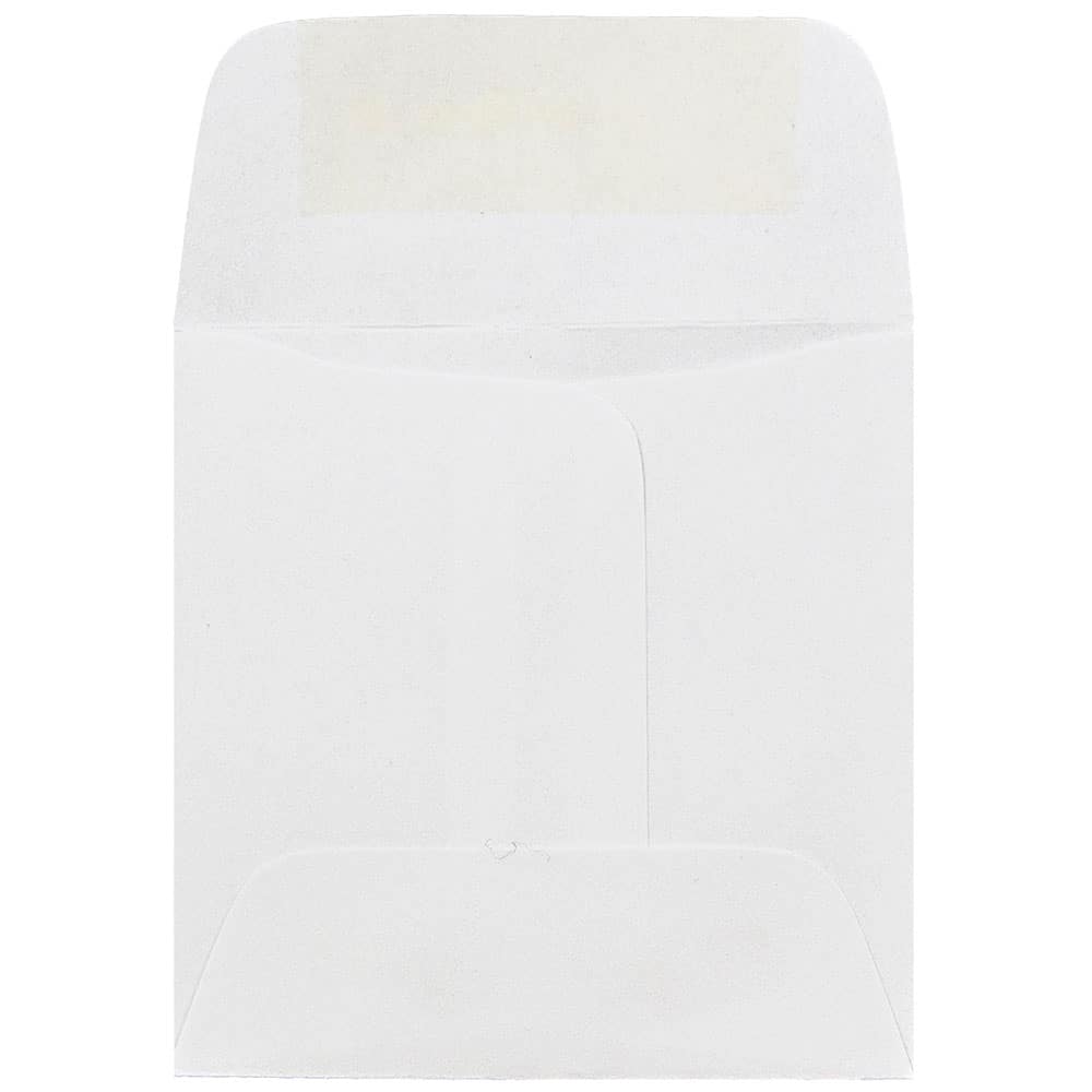 JAM Paper 2.375&#x22; x 2.375&#x22; White Square Envelopes