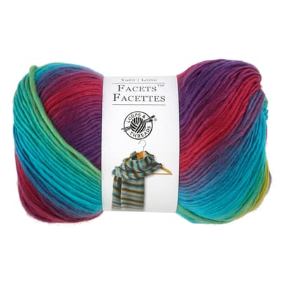 Buy in Bulk - 15 Pack: Facets™ Yarn by Loops & Threads® | Michaels