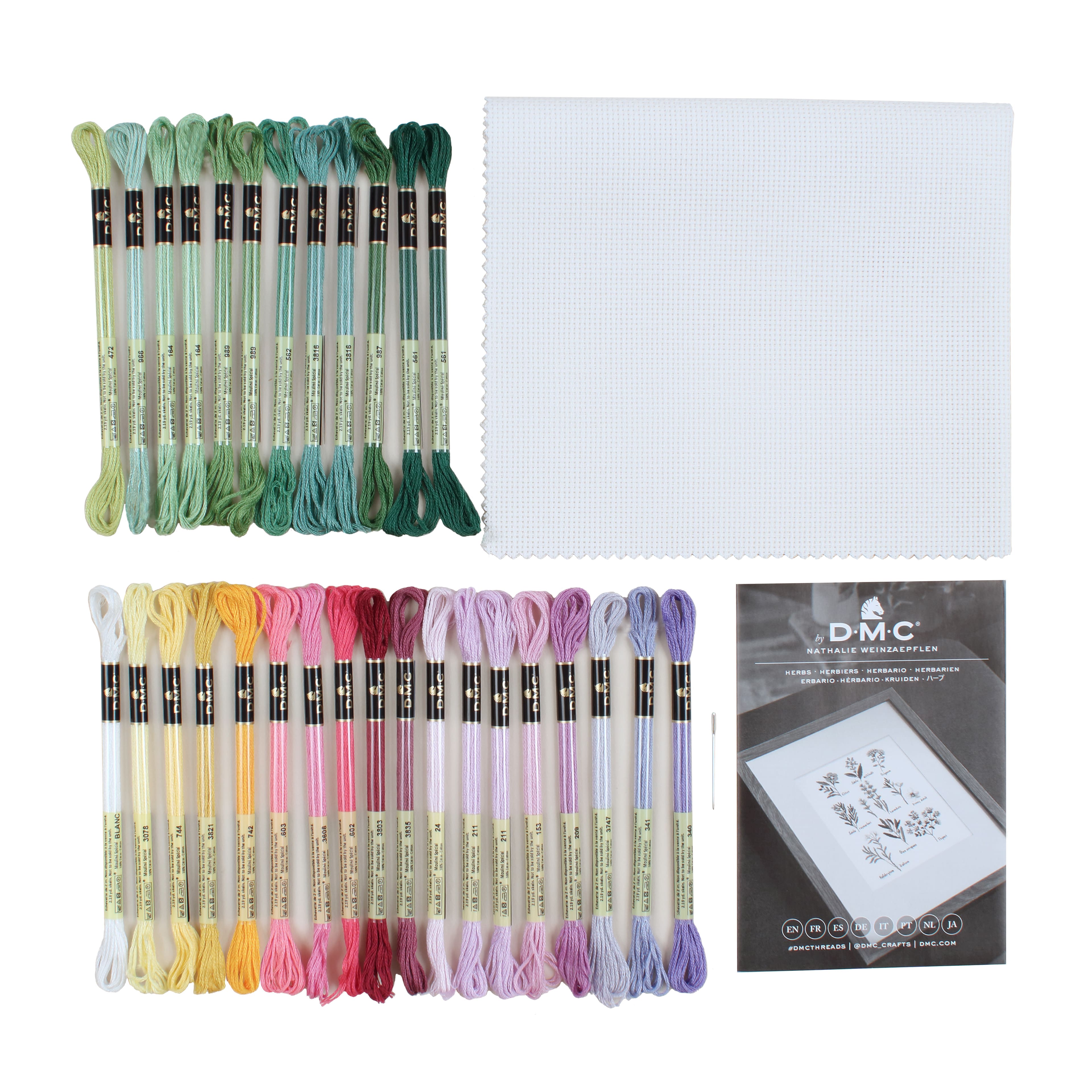 DMC&#xAE; Herbs Intermediate Counted Cross Stitch Kit