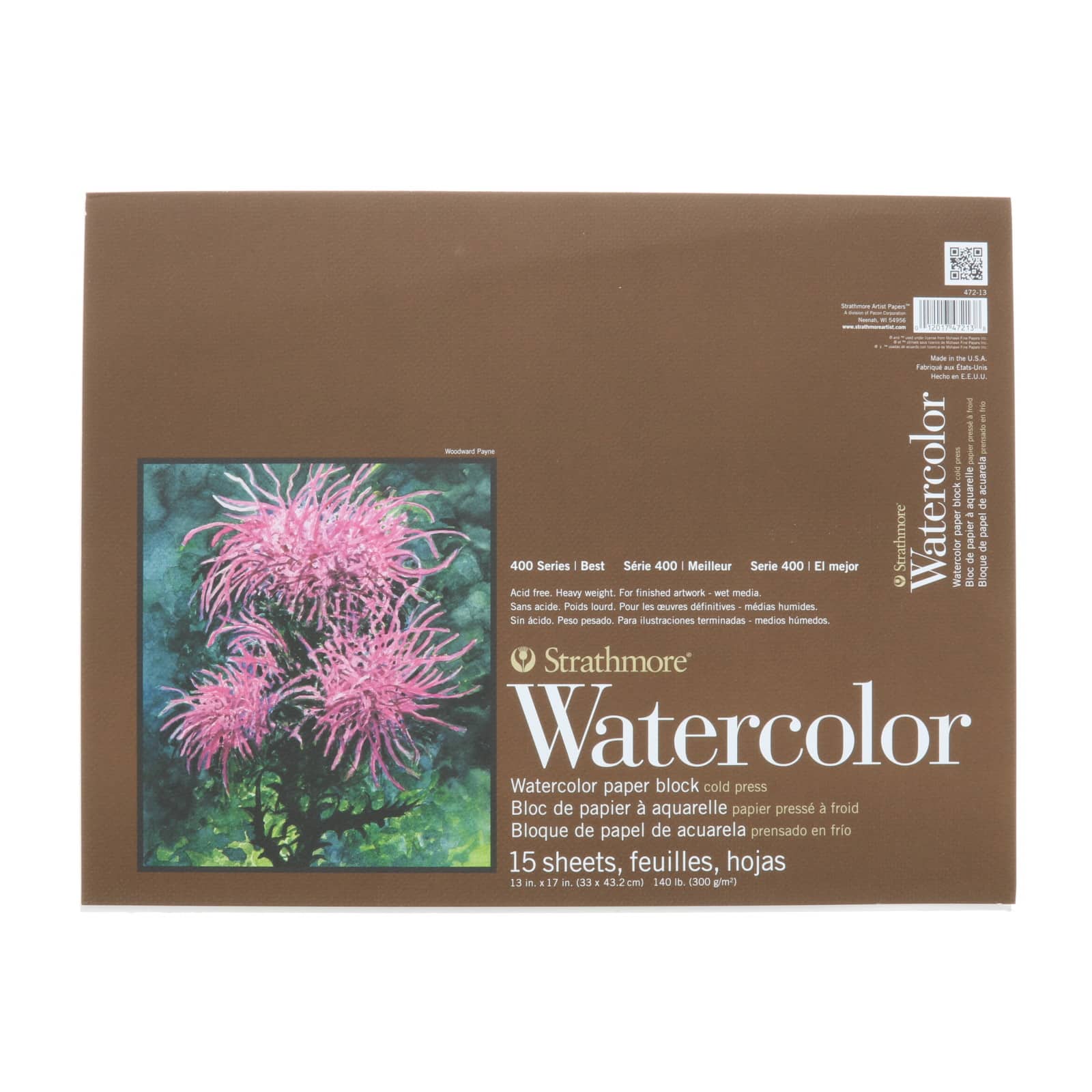 Strathmore® 400 Series Watercolor Paper Block
