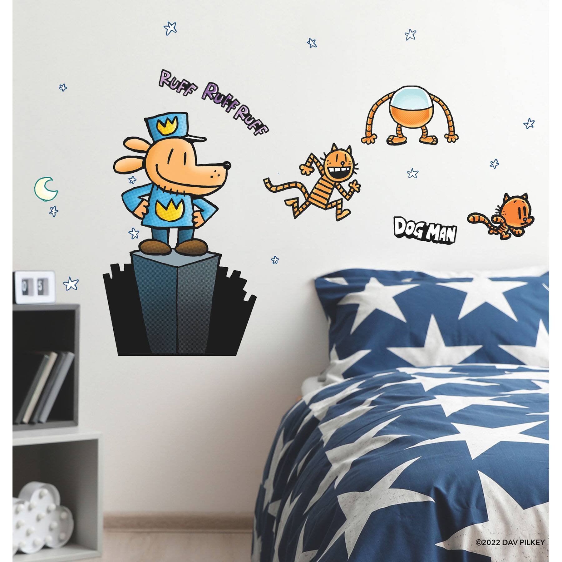 RoomMates Dogman Giant Peel & Stick Wall Decals