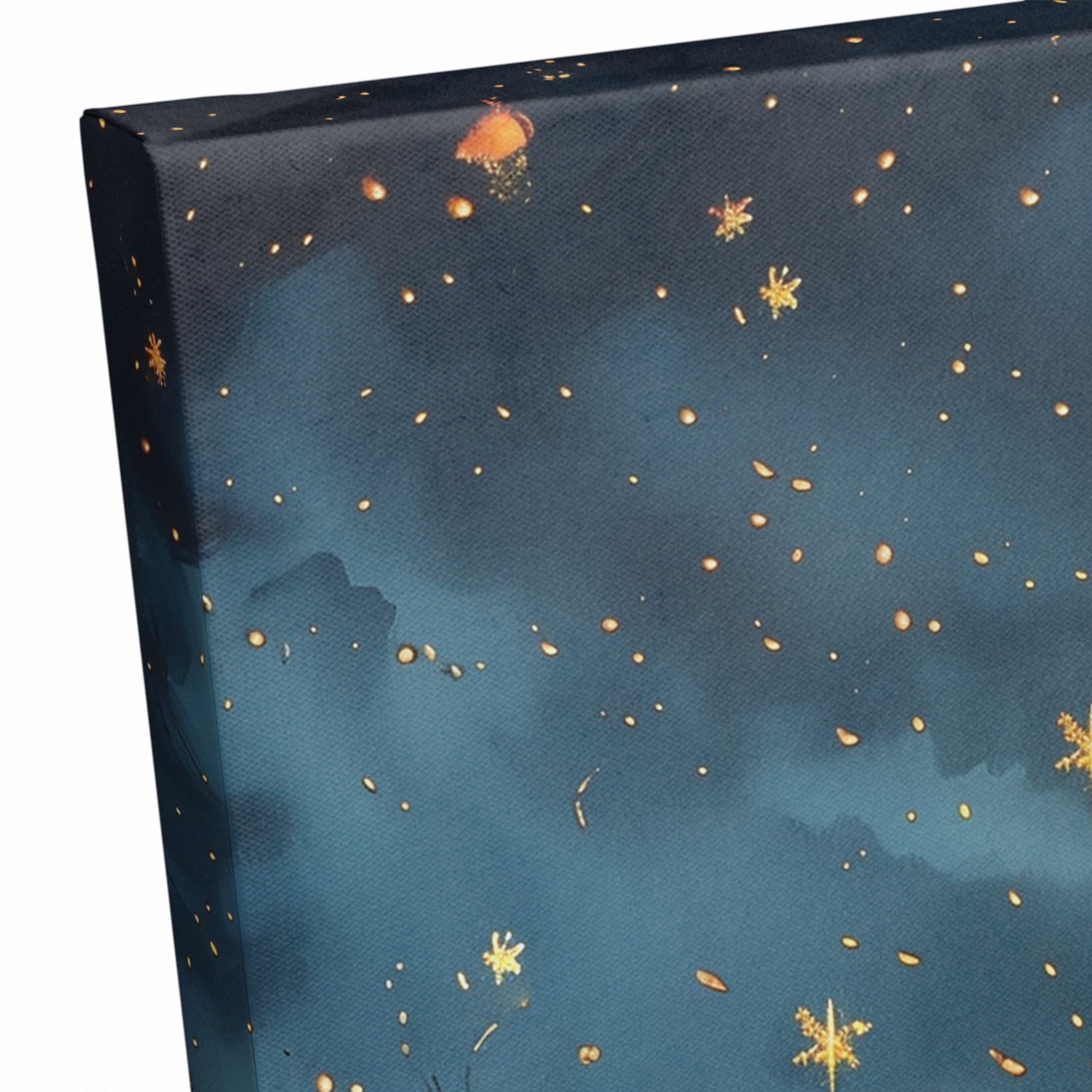 Decorated Forest Tree 16&#x22; x 20&#x22; Canvas Wall Art