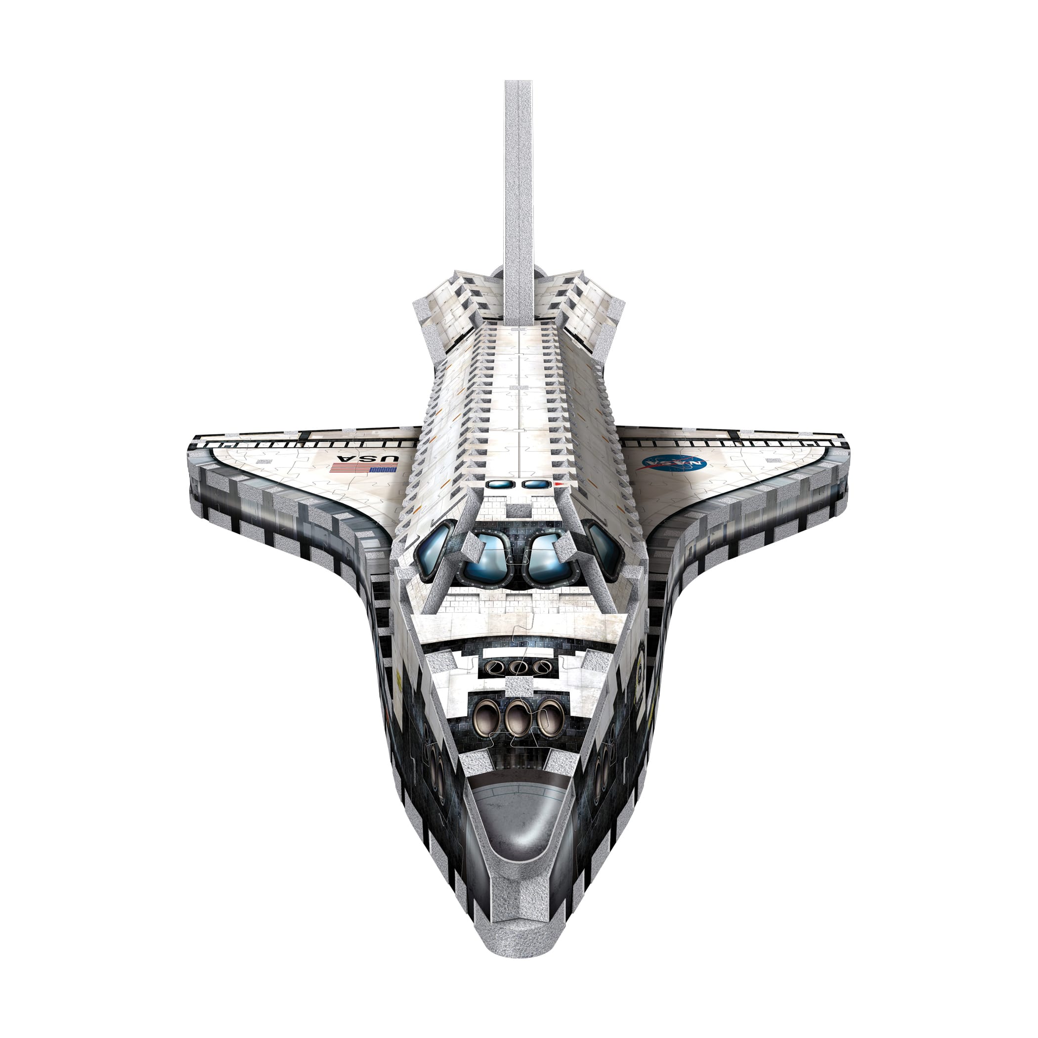 Wrebbit 3D Puzzle&#x2122; Space Shuttle Orbiter 435 Piece Puzzle