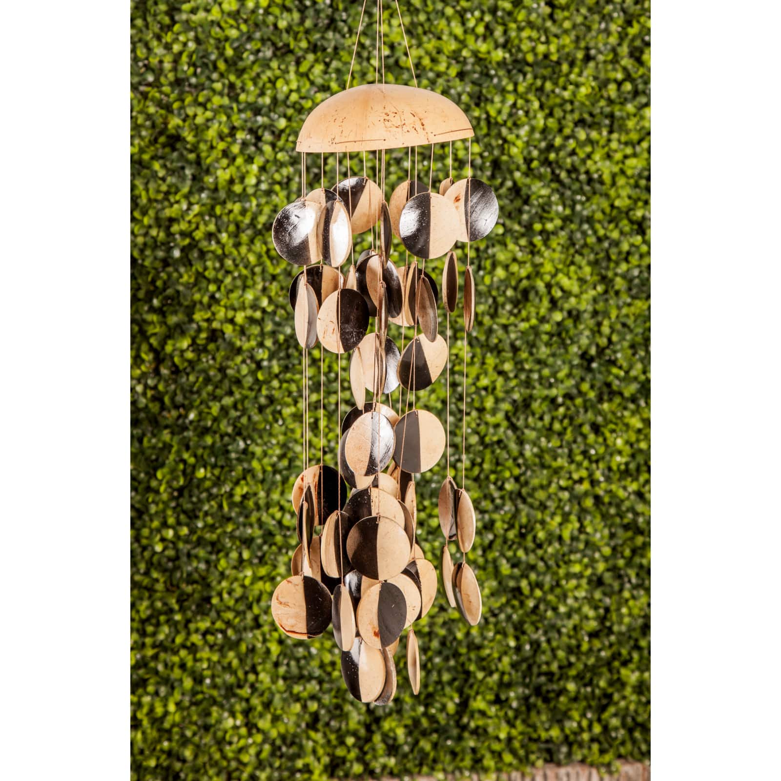 17" Coconut Shells Coastal Windchime