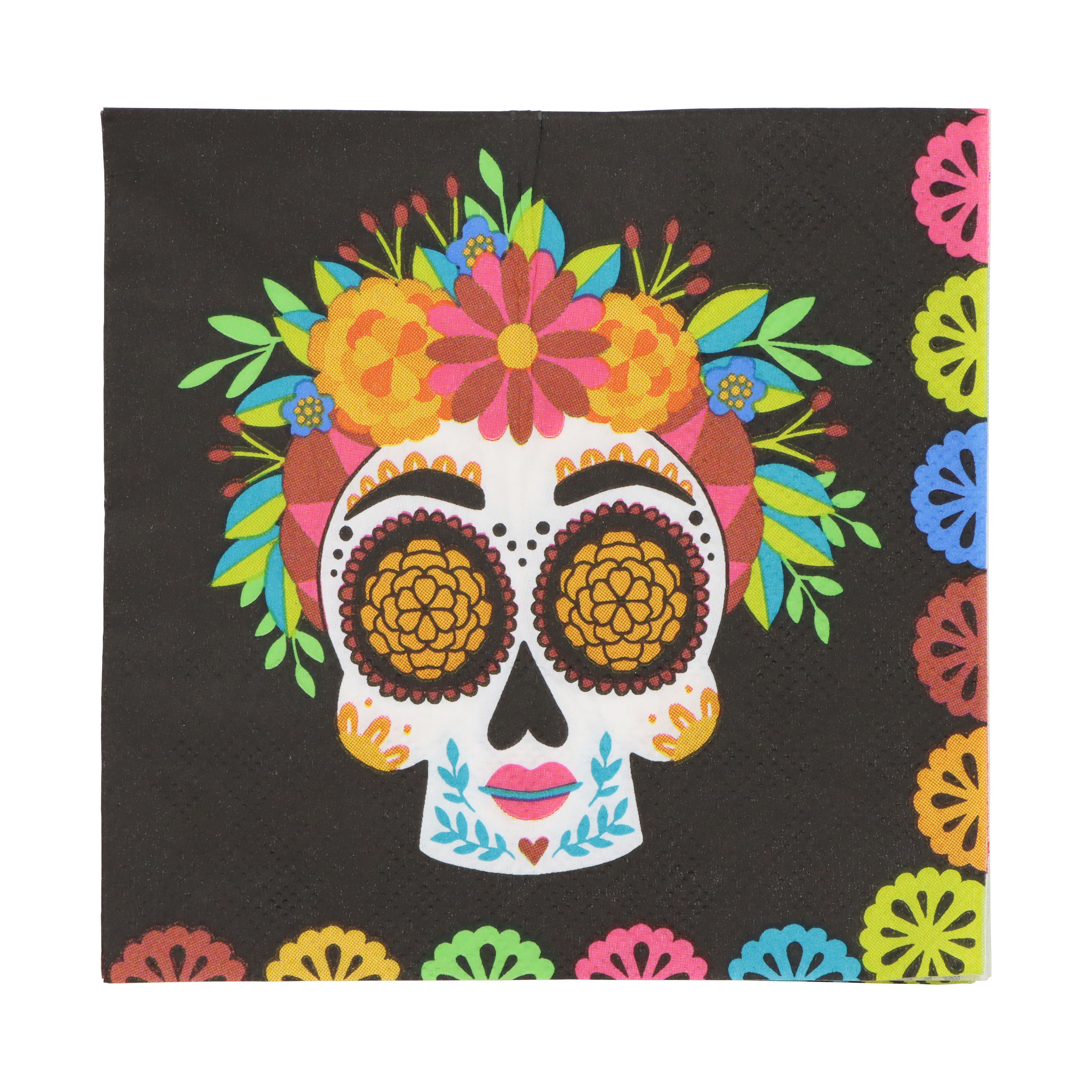 Sugar Skull Beverage Napkins, 20ct. by Ashland®