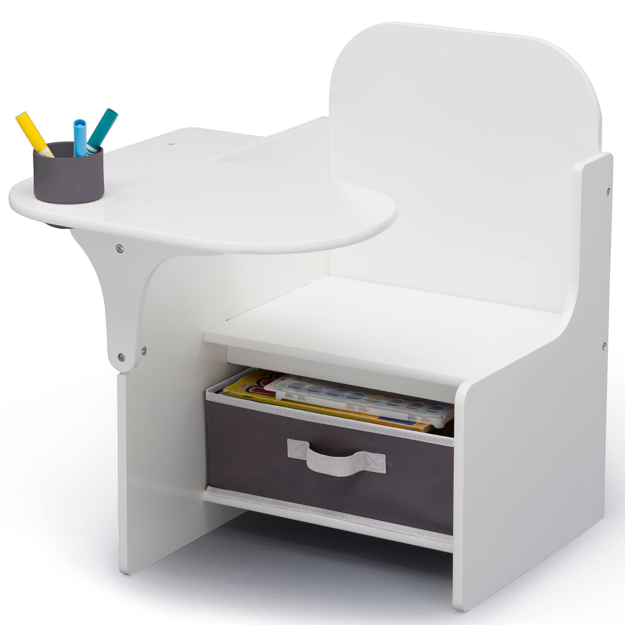 Delta Children MySize Chair Desk with Storage Bin