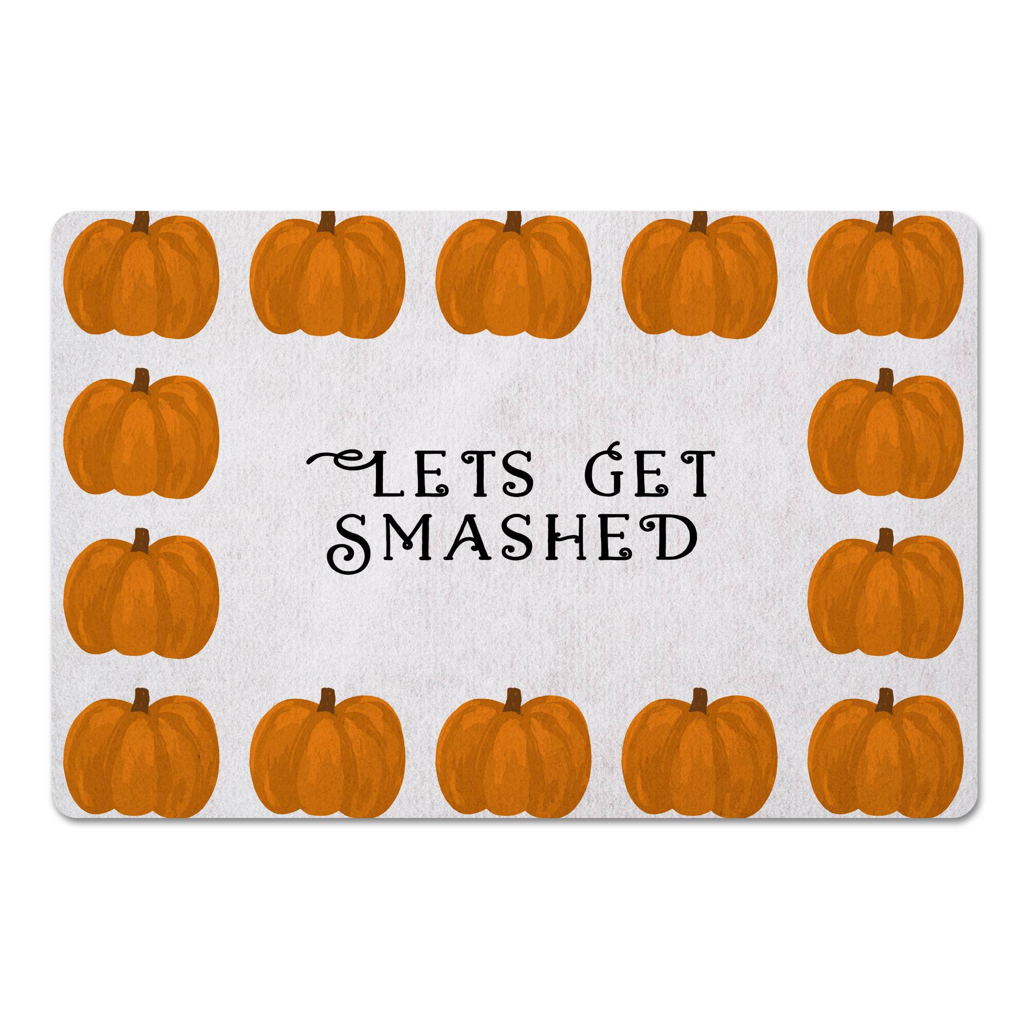 Let's Get Smashed Floor Mat