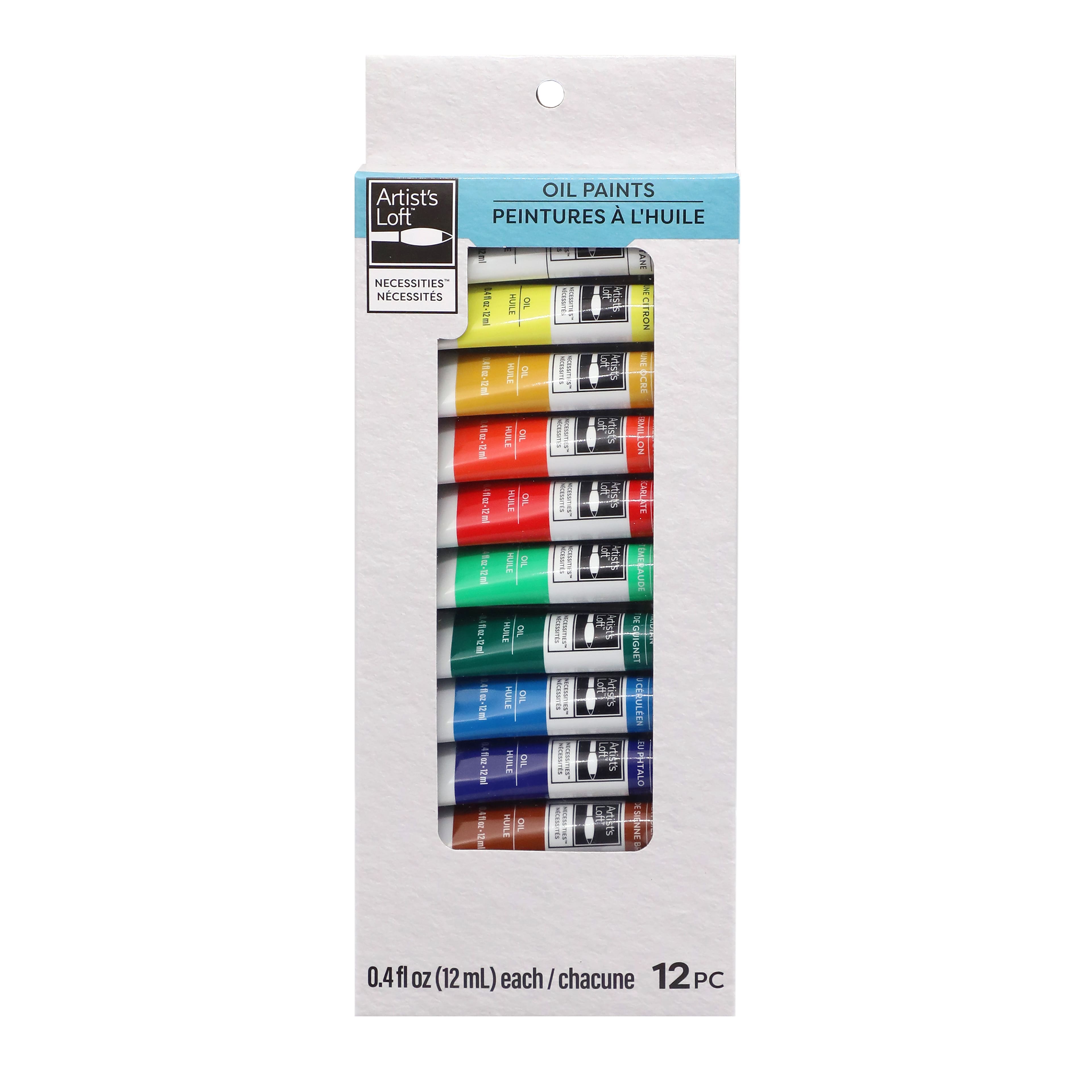 12 Colour Oil Paint Set by Artist's Loft™ Necessities™