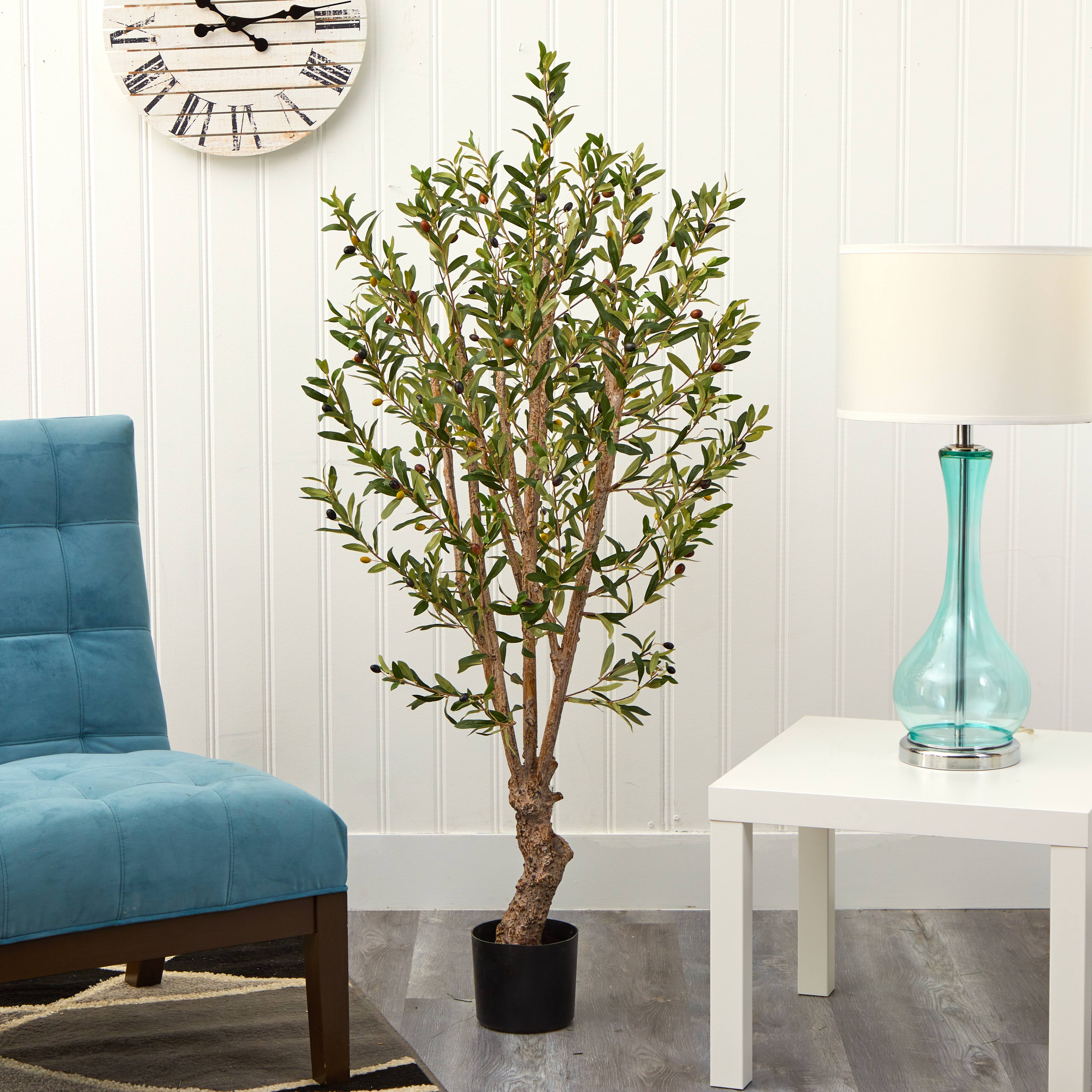 5ft. Potted Olive Tree Artificial Trees Michaels