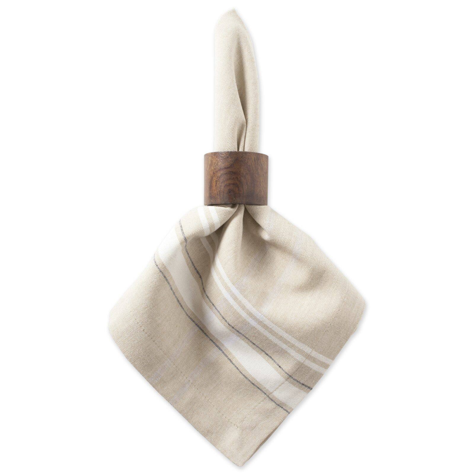 DII® French Stripe Cloth Dinner Napkins, 6ct.