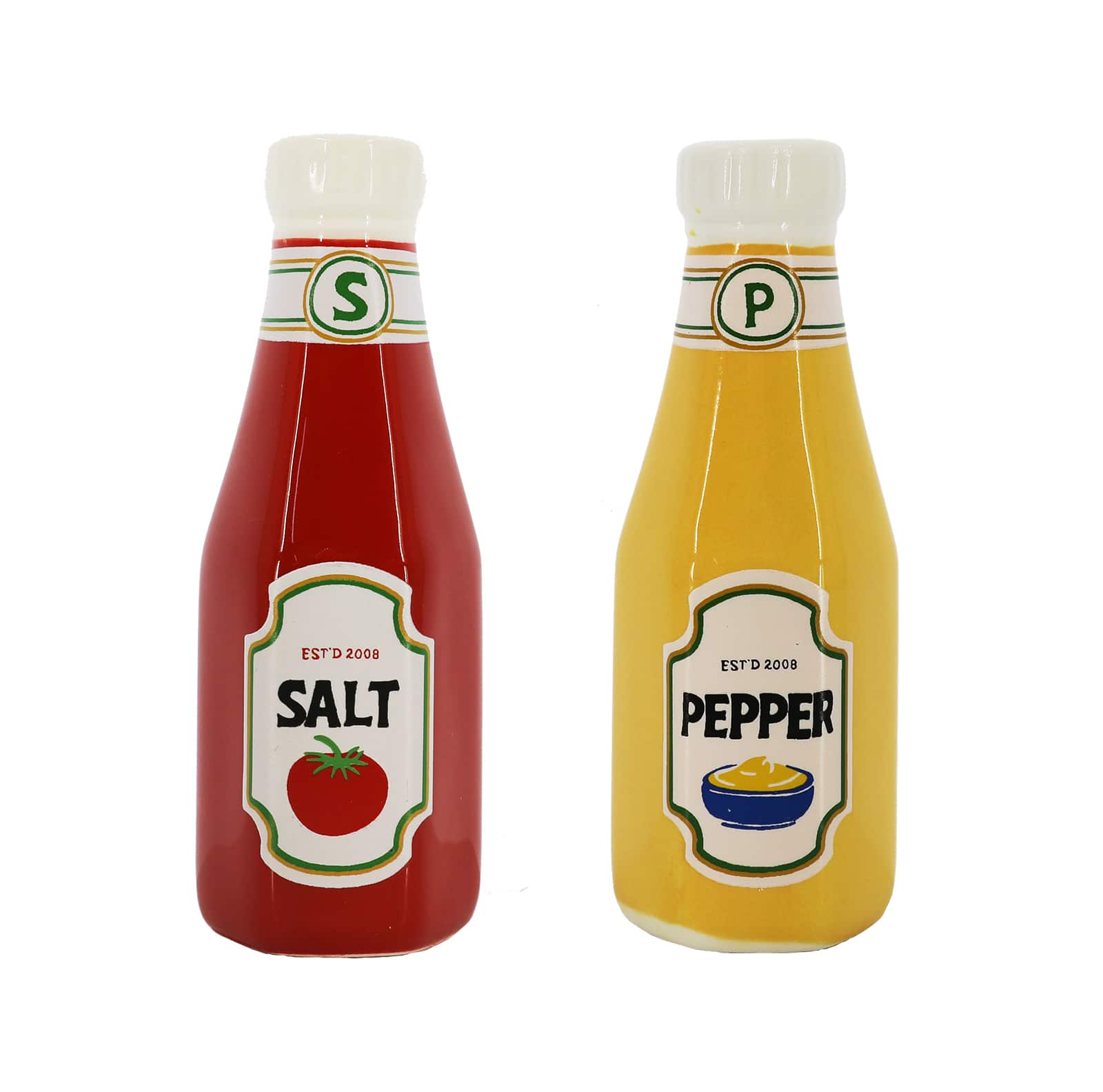 Ketchup & Mustard Salt & Pepper Shakers by Ashland®