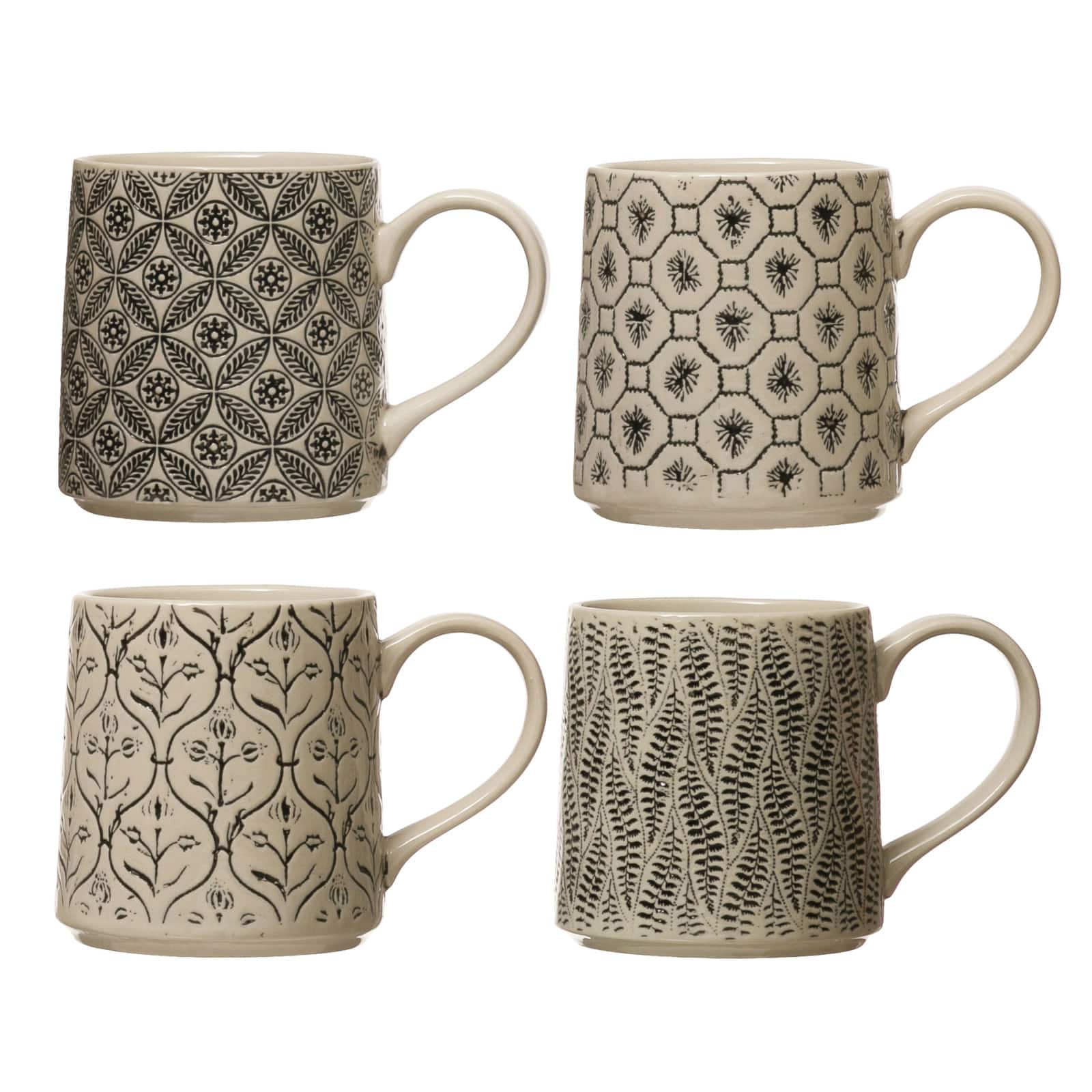 Stoneware Mug Set