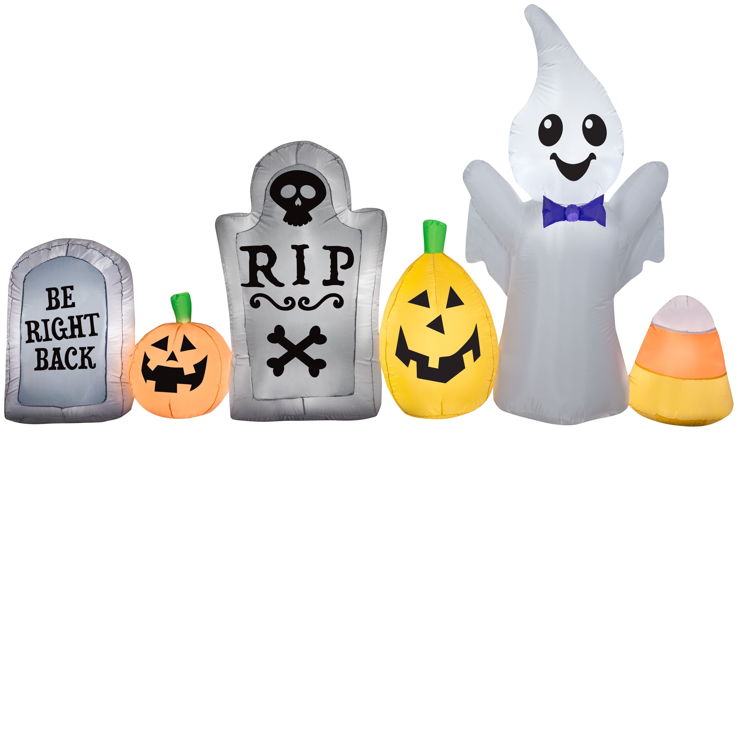 9ft. Airblown&#xAE; Inflatable Halloween Ghost in Cemetery Scene