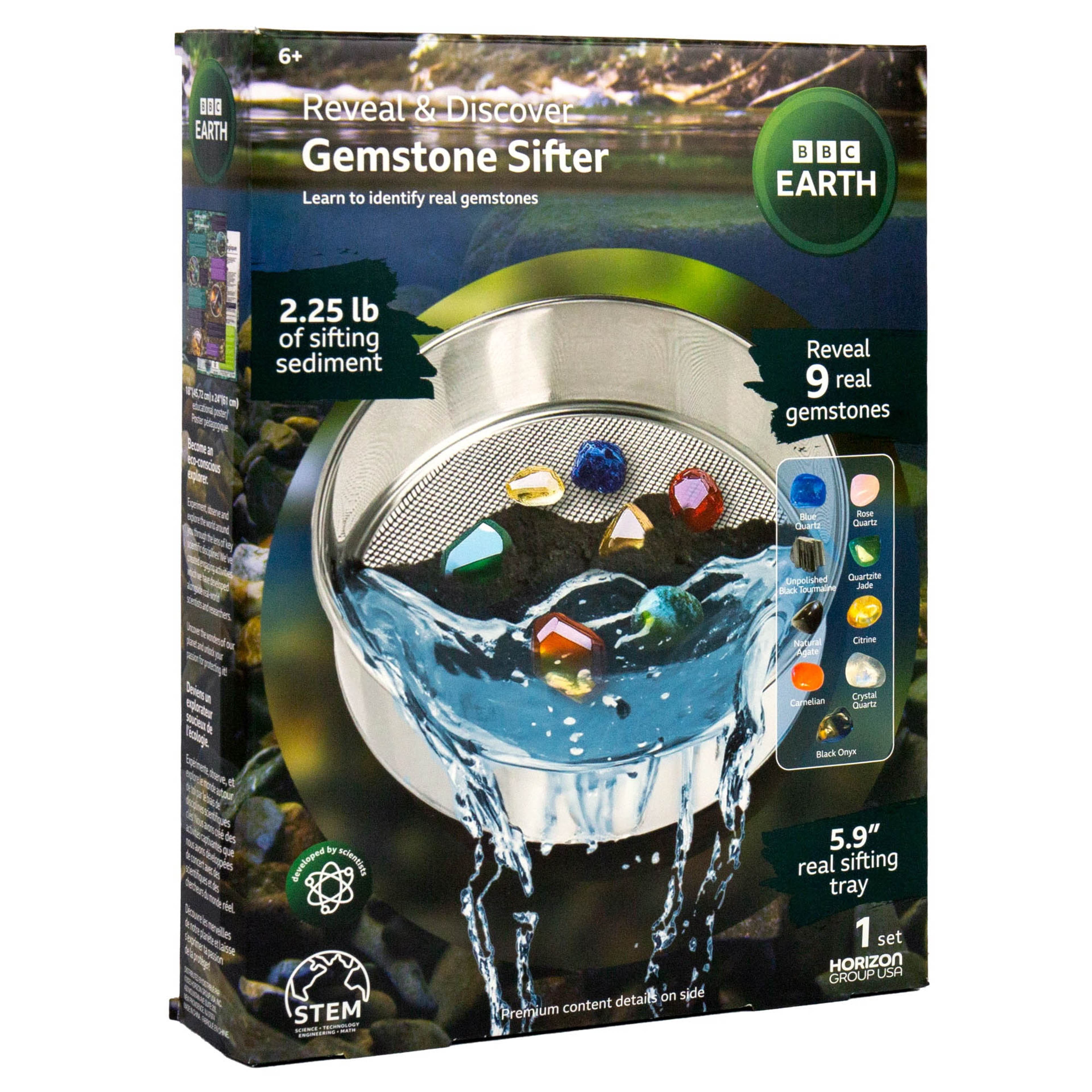 BBC Earth Reveal & Discover Gemstone Sifter