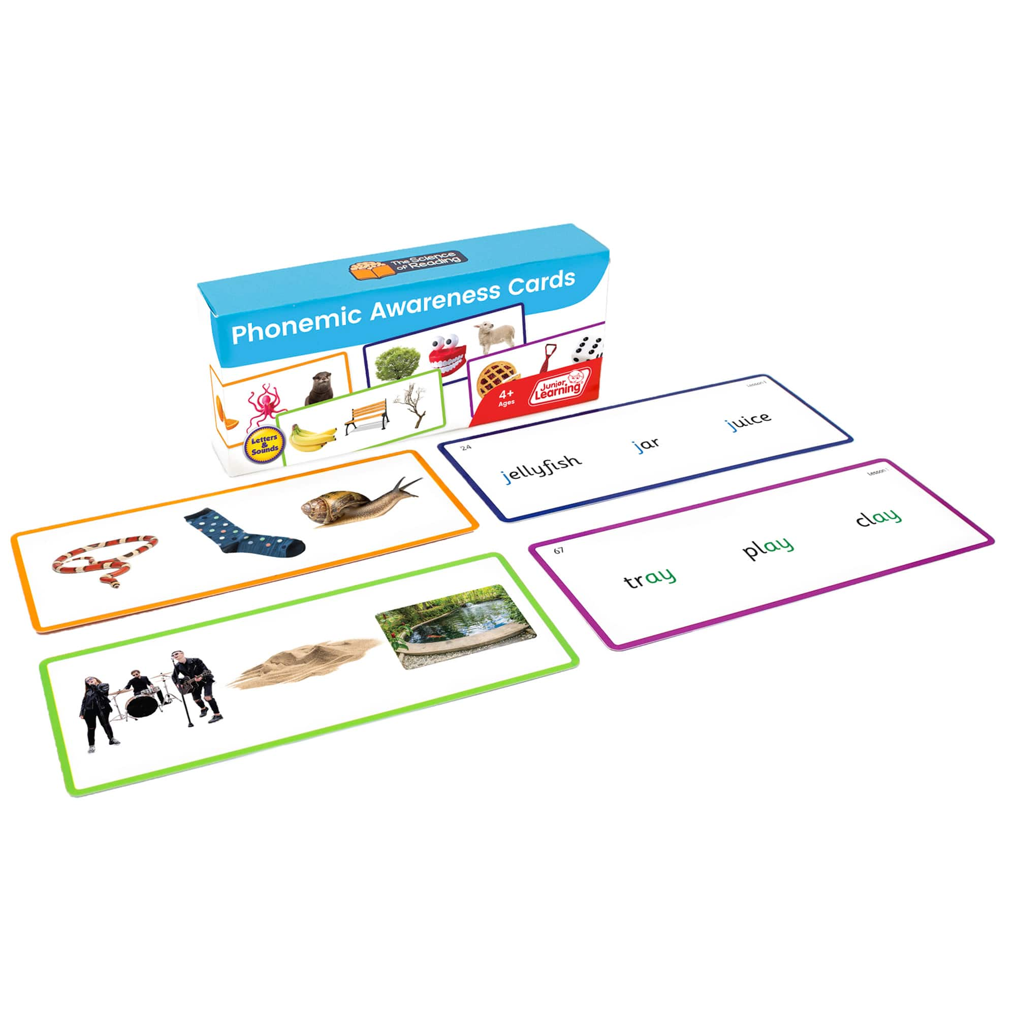 Junior Learning&#xAE; Phonemic Awareness Flashcards