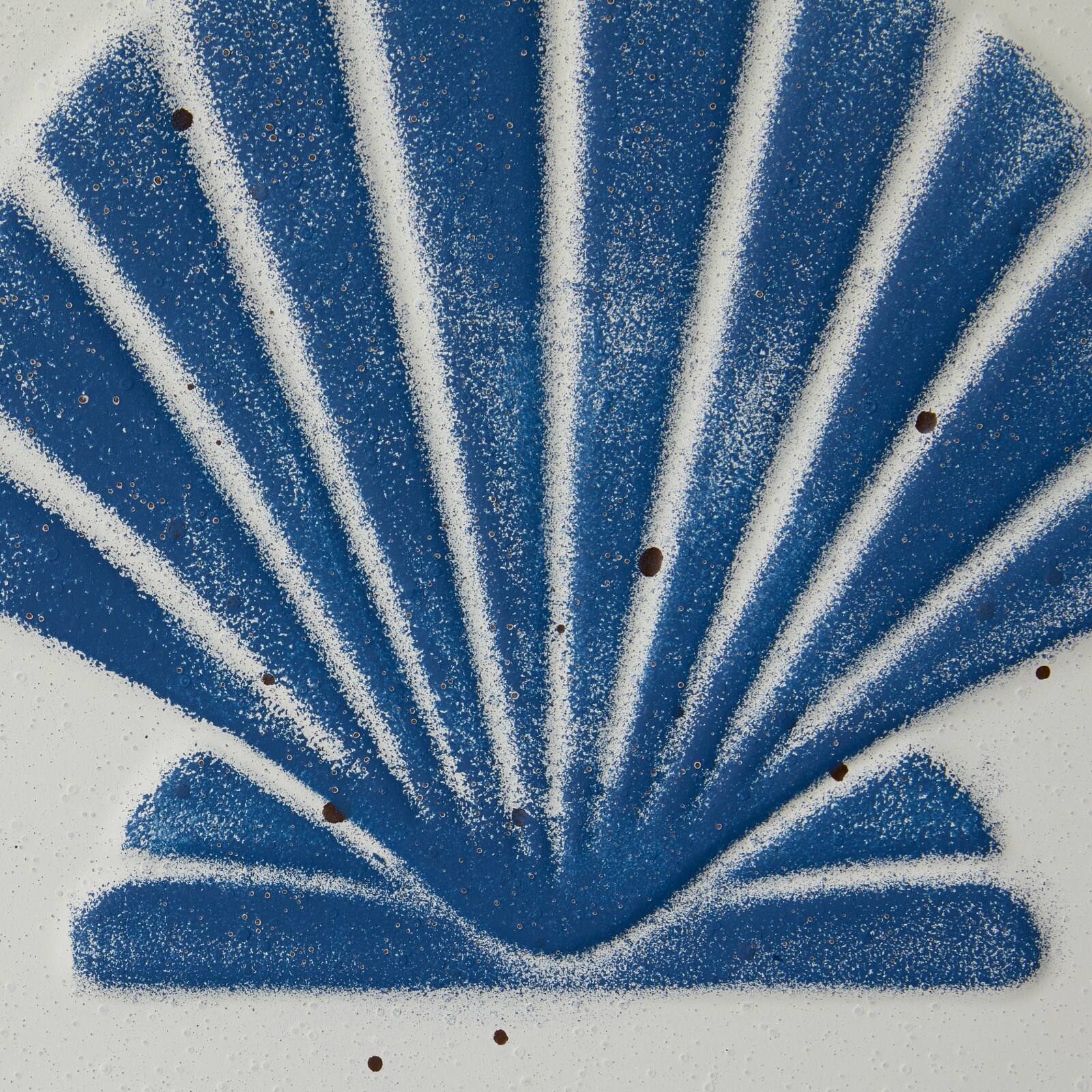 Set of 4 White Metal Coastal Wall Decor, 12&#x22; x 12&#x22;