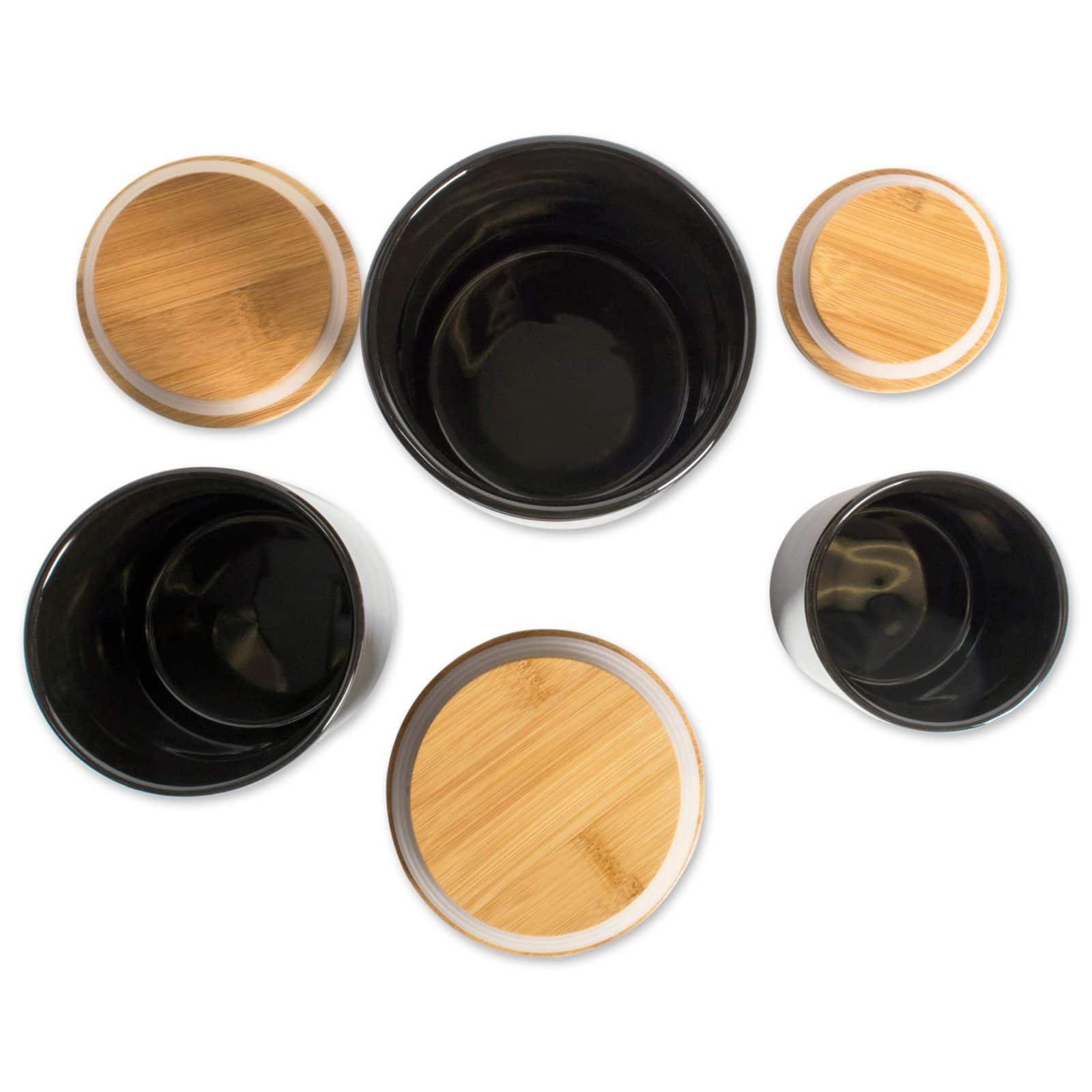 DII® Coffee, Sugar & Tea Ceramic Canister Set