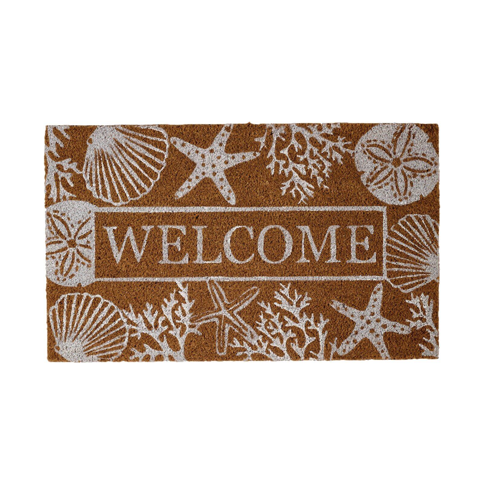 DII&#xAE; Welcome Seashells Doormat