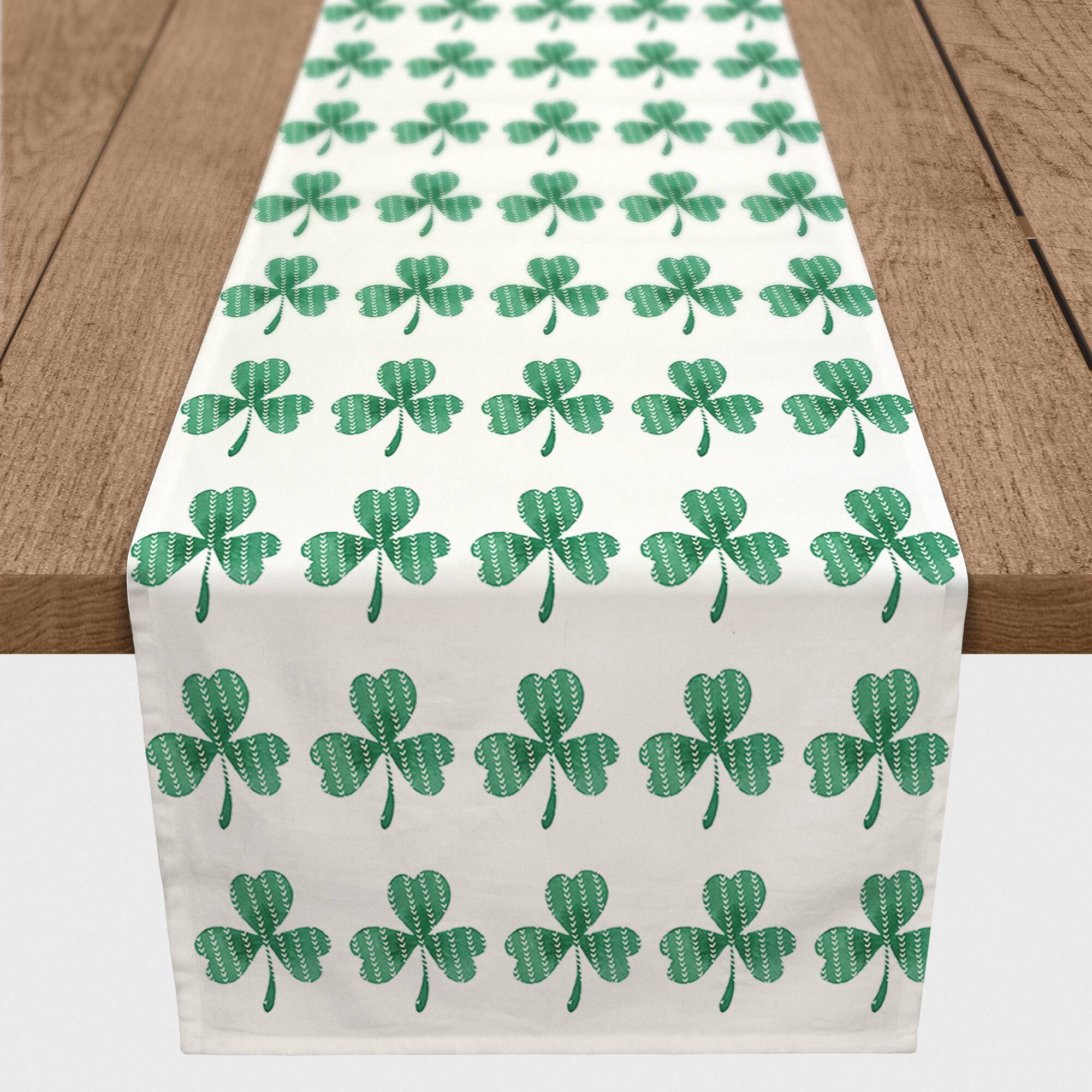 Clover Arrows Short 16" x 72" Cotton Twill Runner