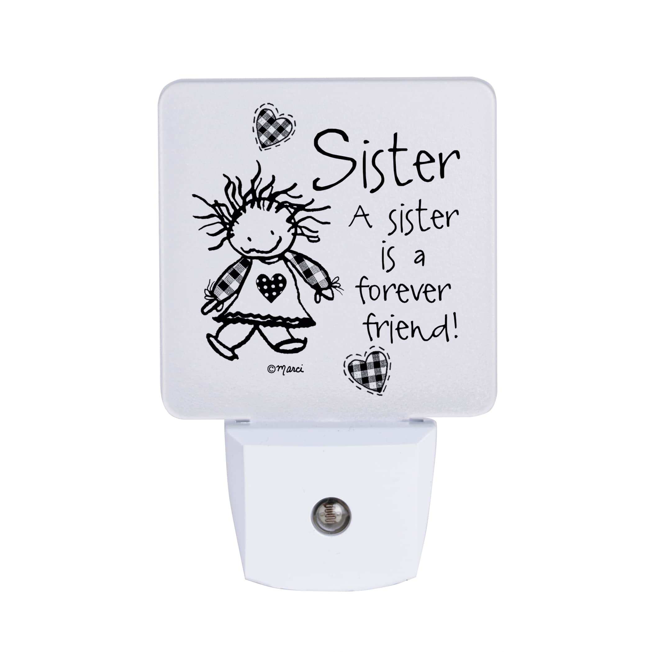 Marci Art Sister Night Light