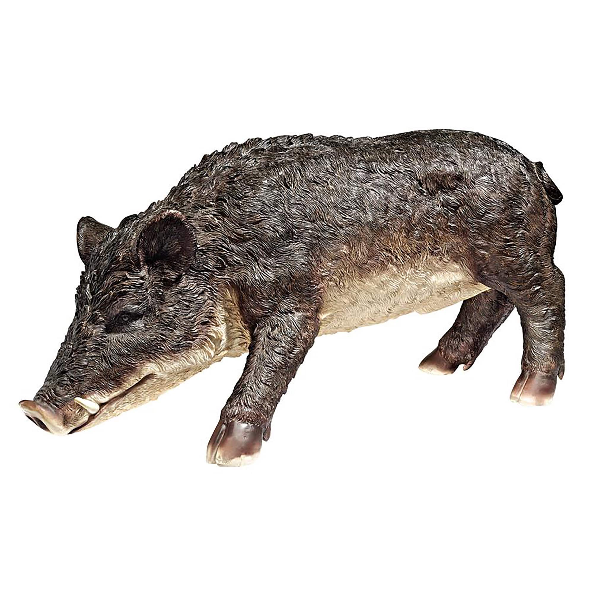 Design Toscano 20.5&#x22; Razorback Wild Boar Statue