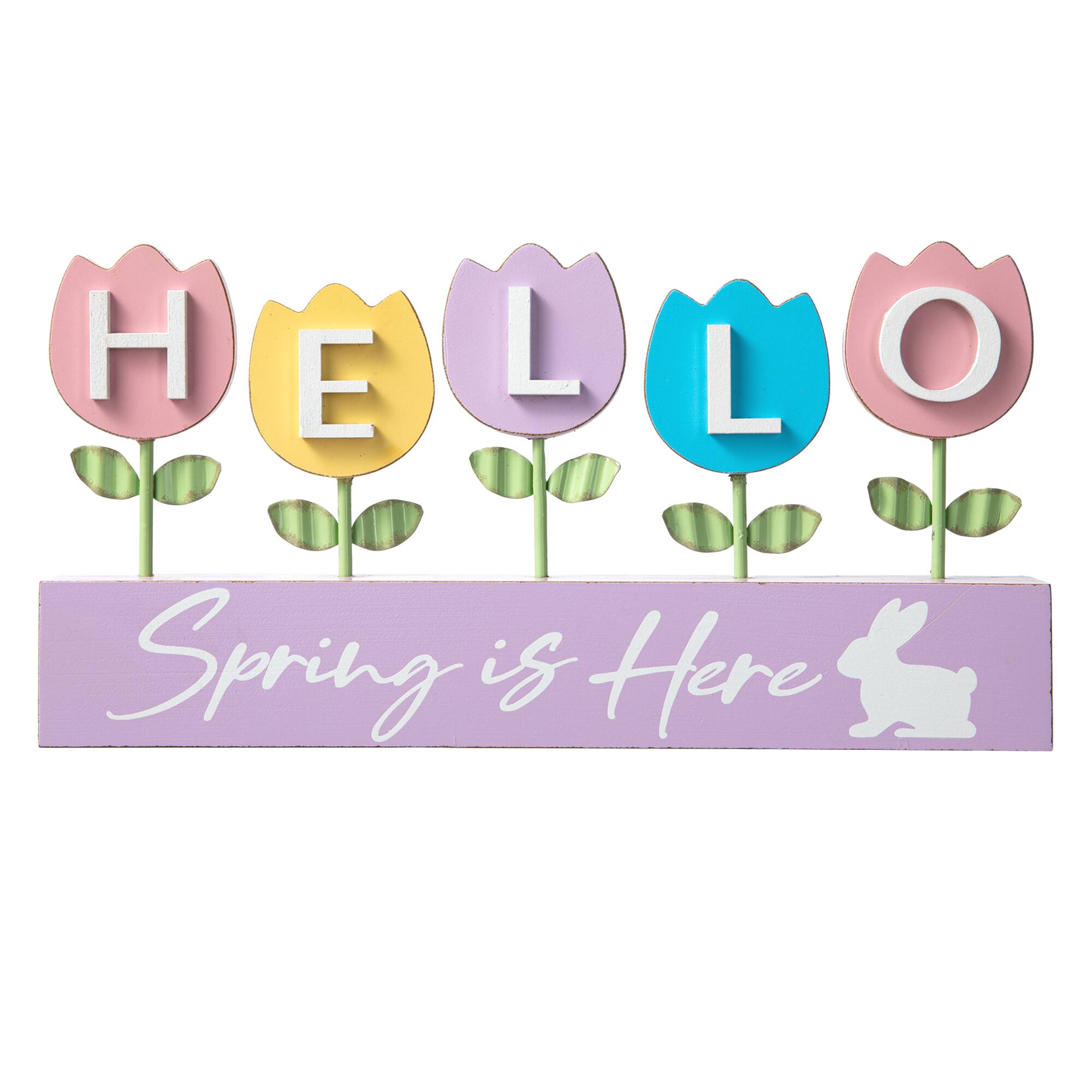 Glitzhome® 12" Tulips Table Décor