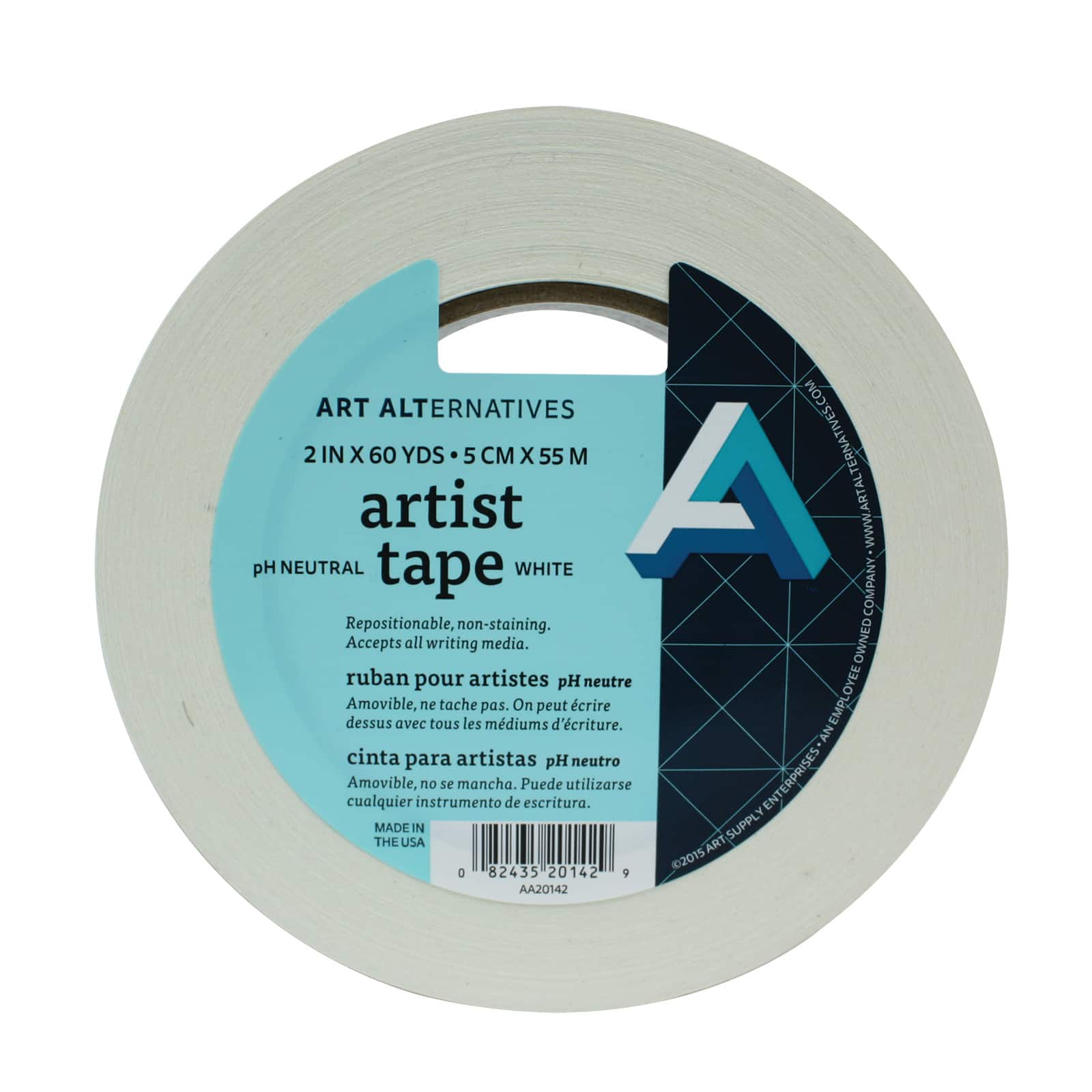 6 Pack: Art Alternatives White Artist Tape