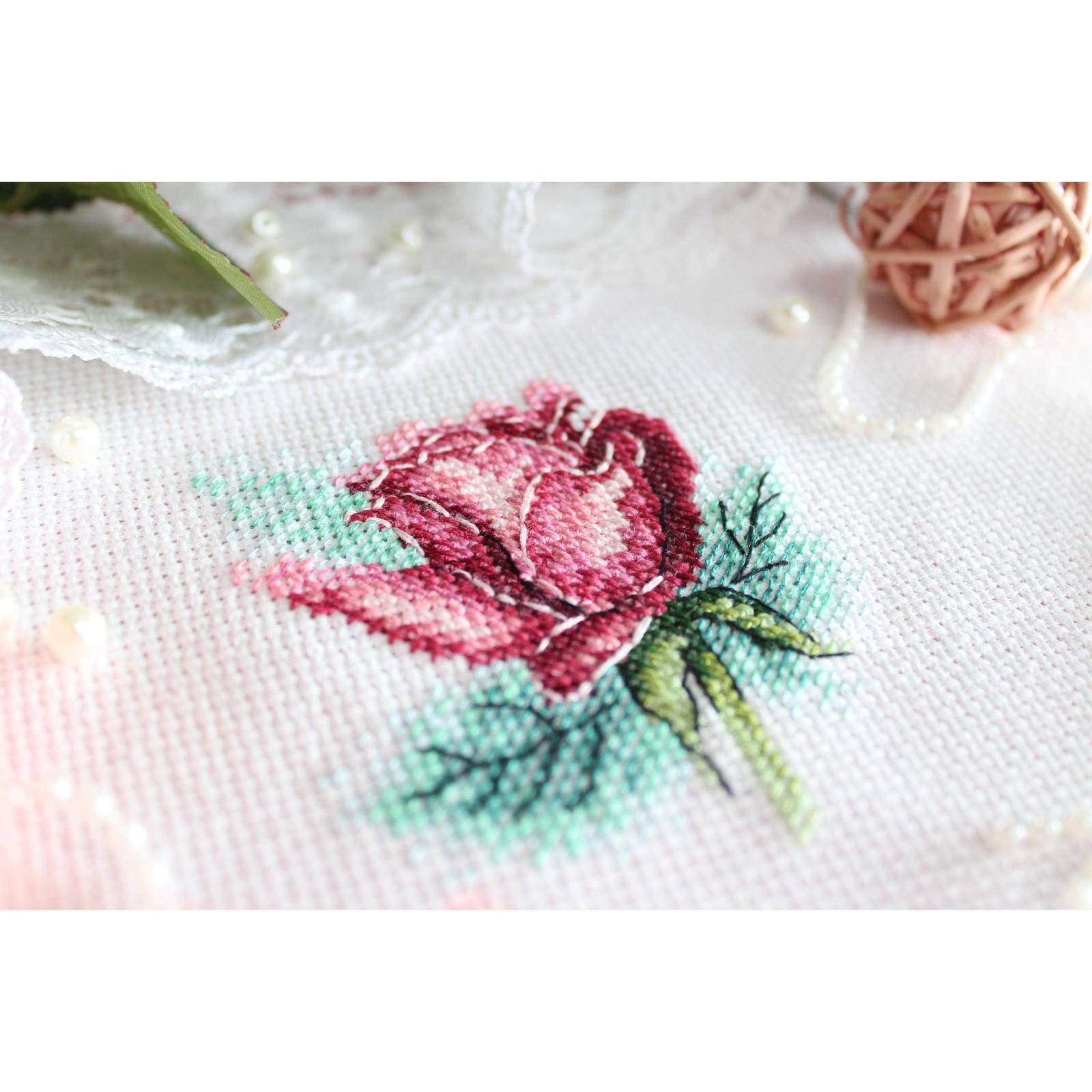 MP Studia Rose Counted Cross Stitch Kit