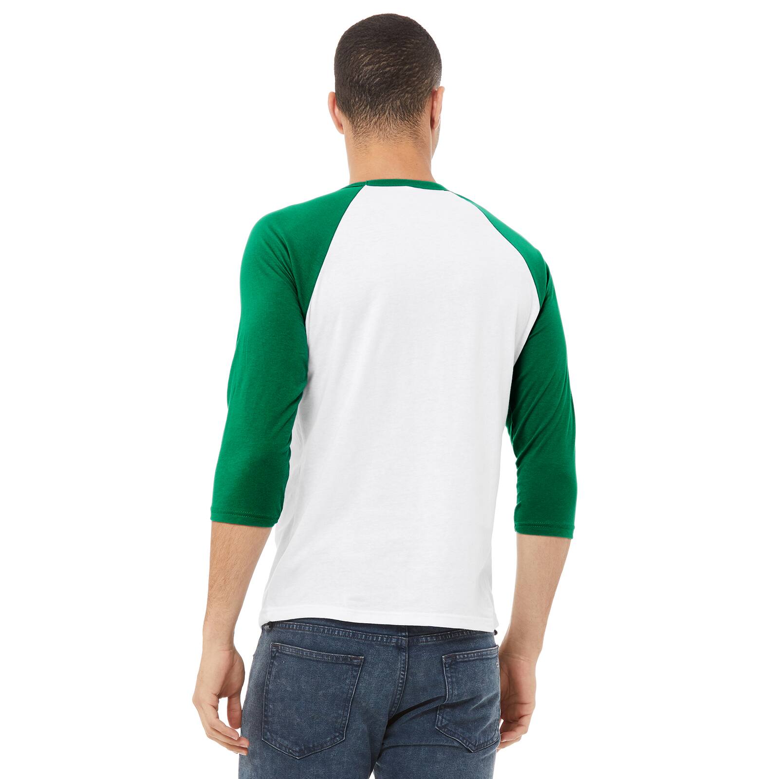6 Pack: BELLA+CANVAS&#xAE; 3/4 Sleeve Adult Unisex Baseball T-Shirt