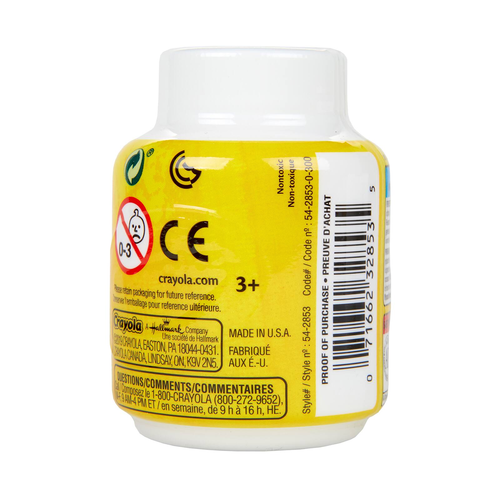 Crayola® 2oz. White Washable Paints, 12ct.