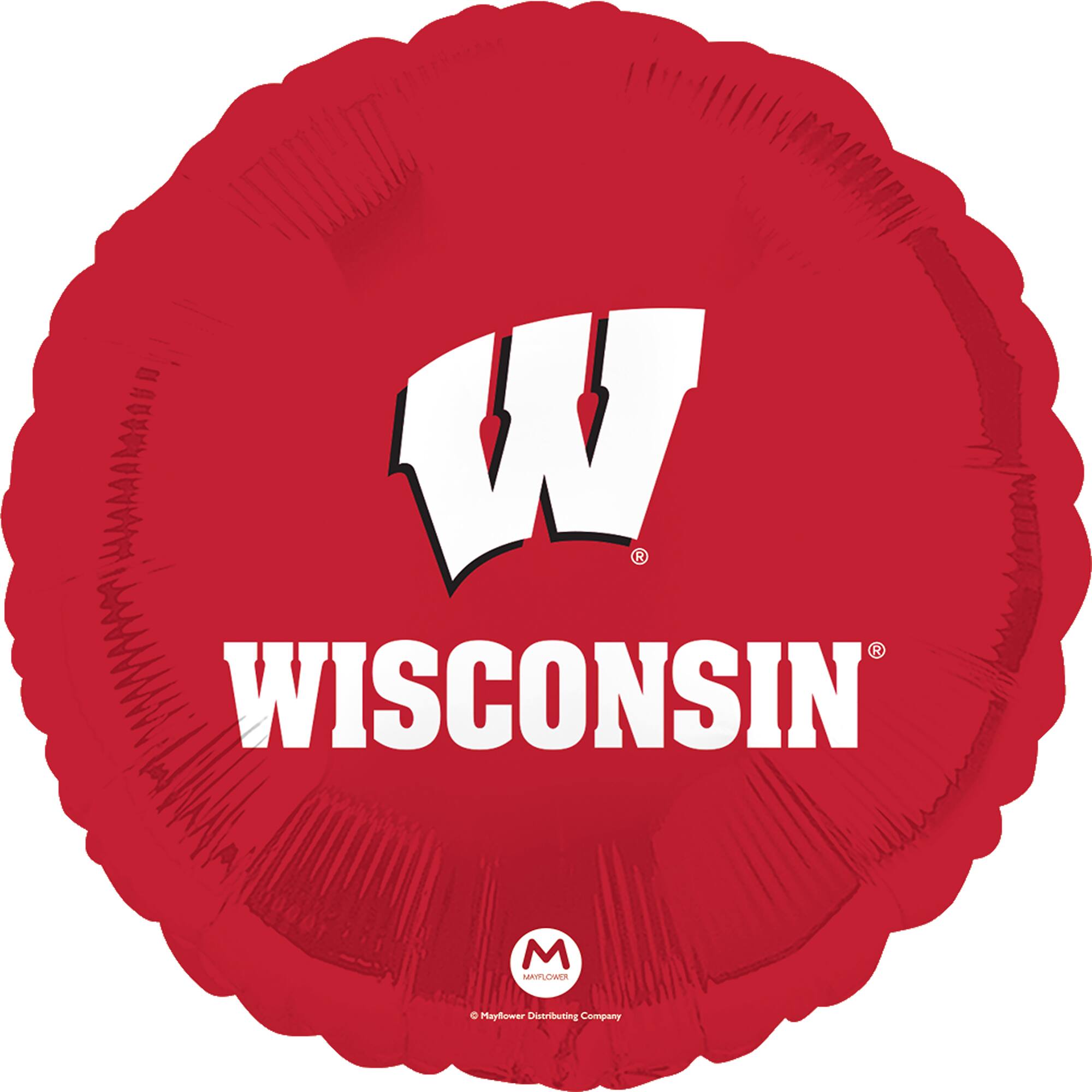 18&#x22; University of Wisconsin Foil Balloon