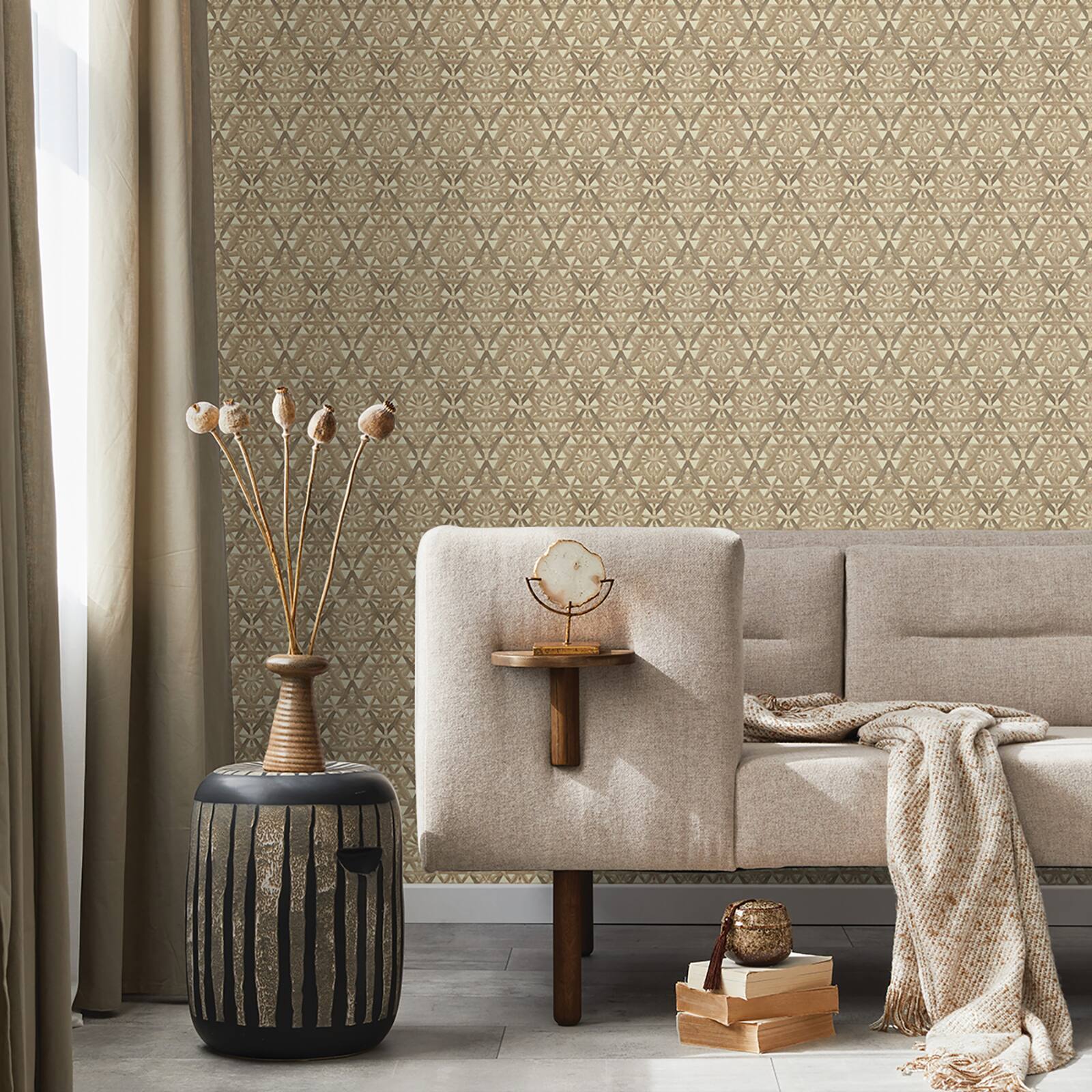 Tommy Bahama&#xAE; Rattan Lattice Peel &#x26; Stick Wallpaper