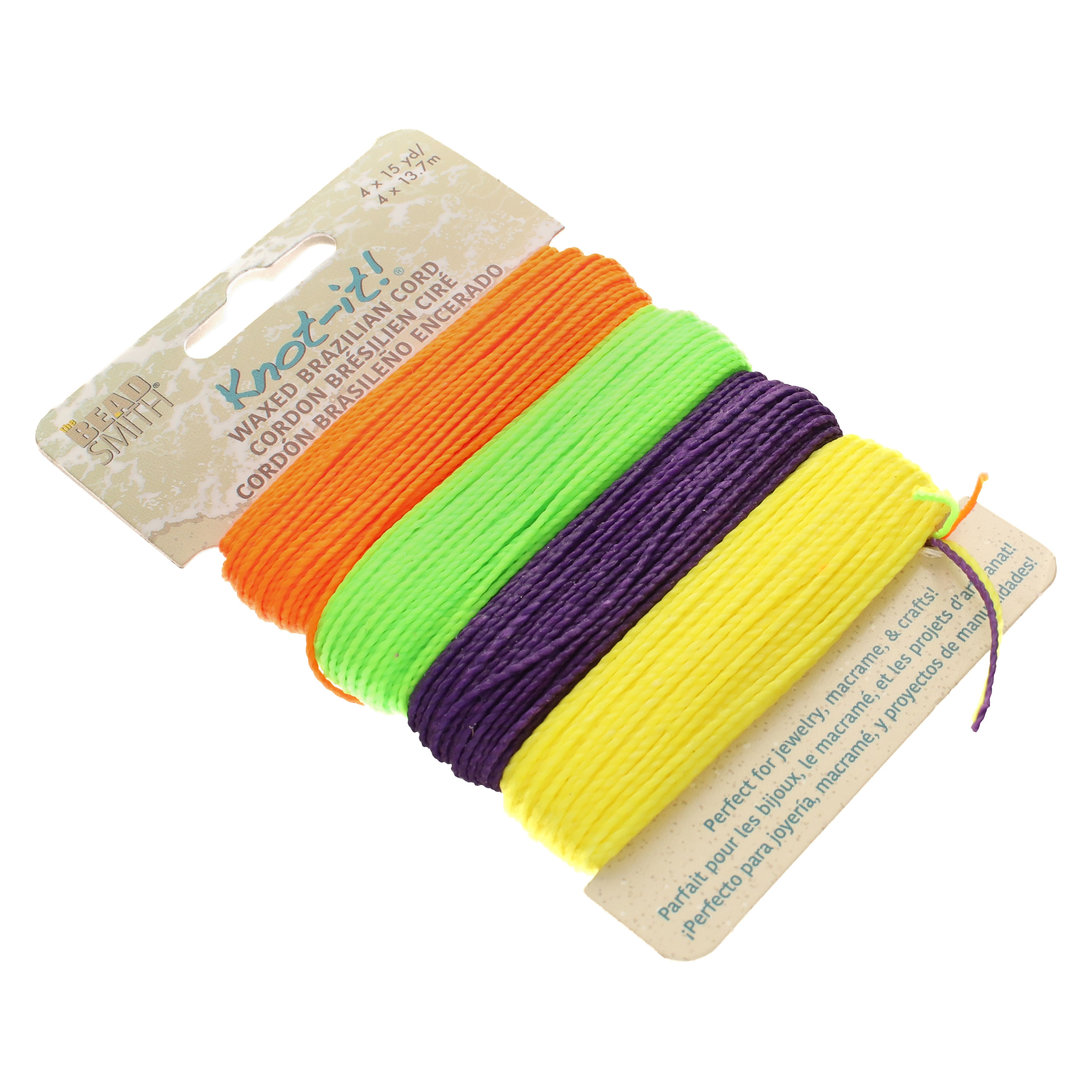 Beadsmith&#xAE; Knot-it!&#x2122; Trick or Treat Waxed Brazilian Cord