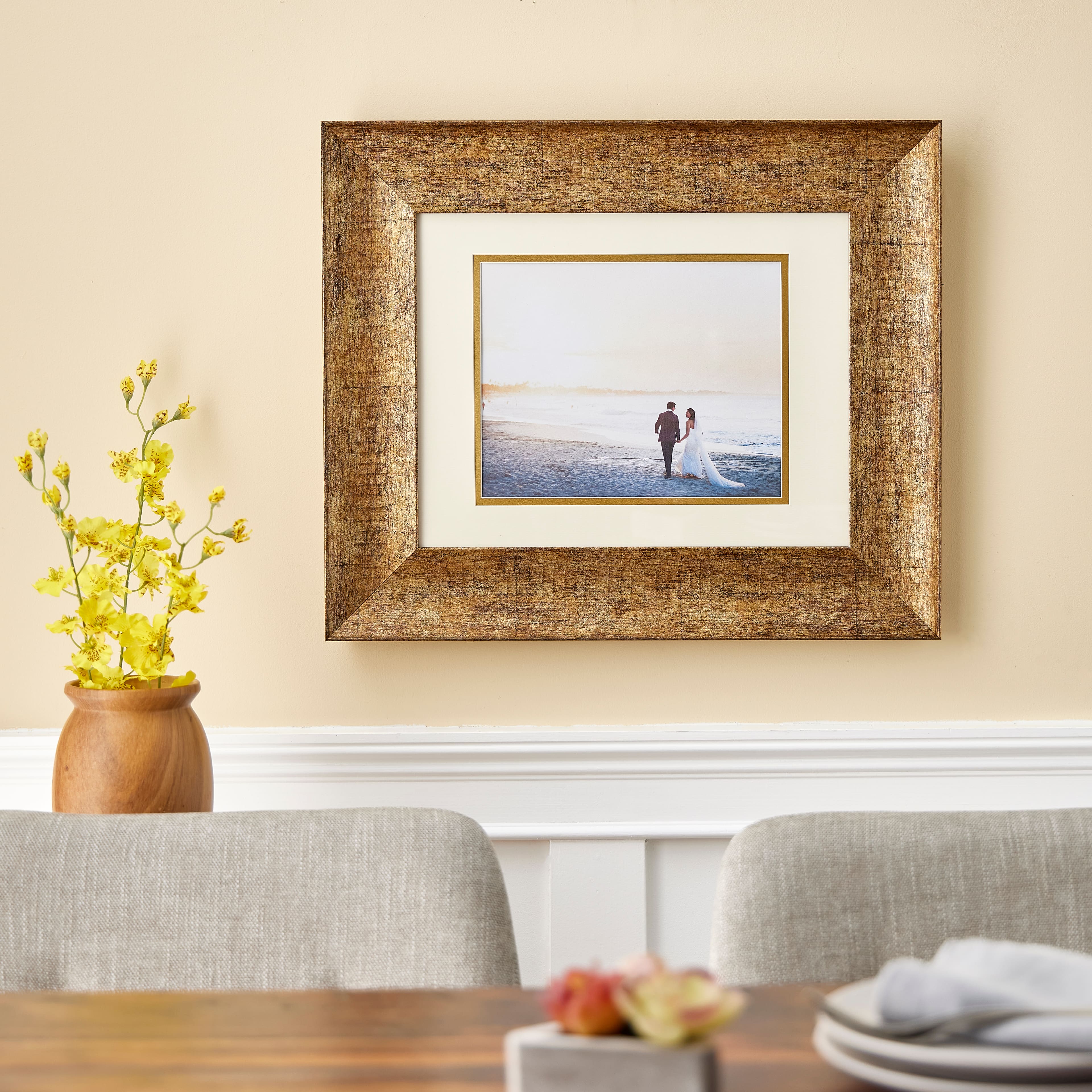 12 Pack: Rustic 8" x 10" Portrait Frame With Mat, Home Collection by Studio Décor®