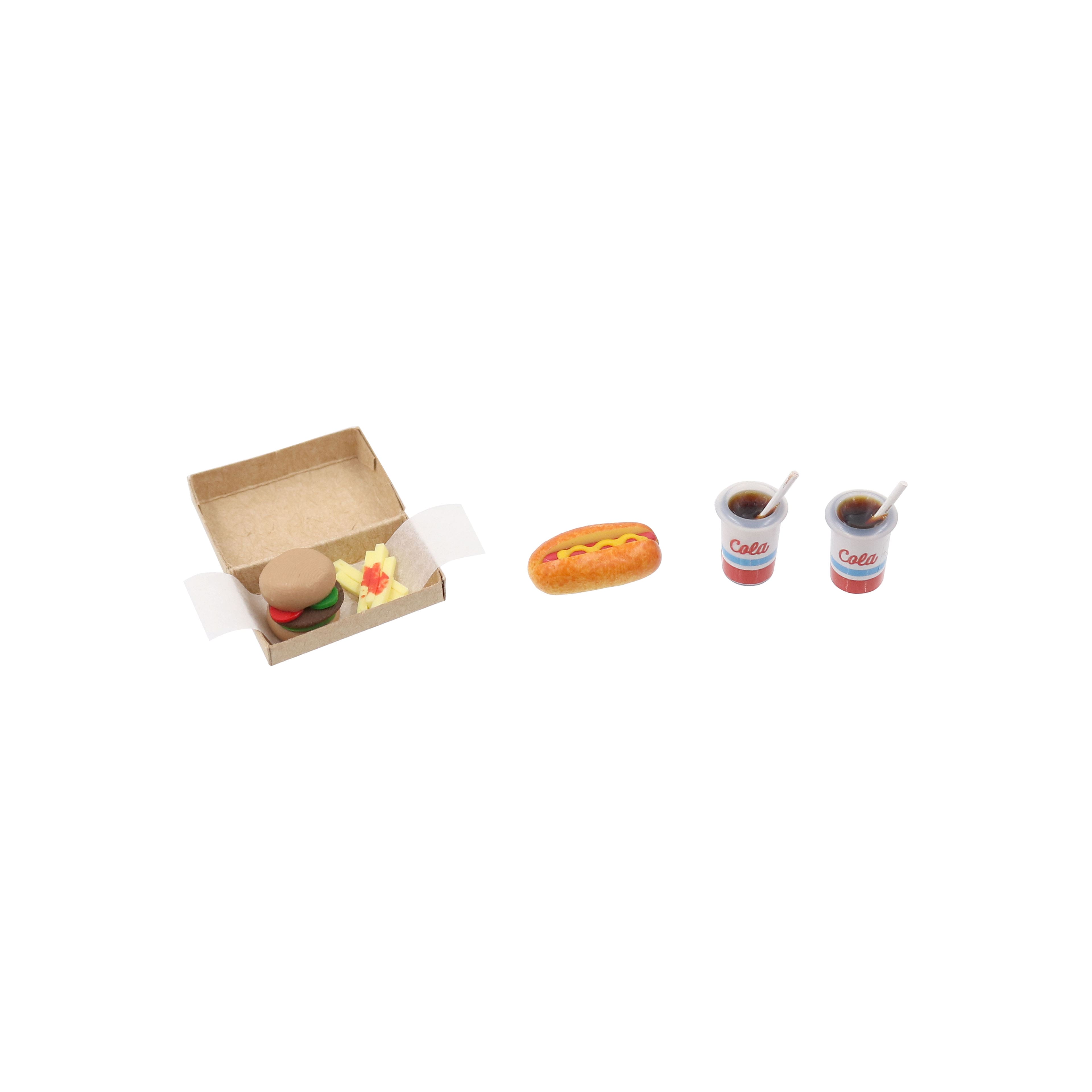 Miniature Fast Food Set by Make Market®