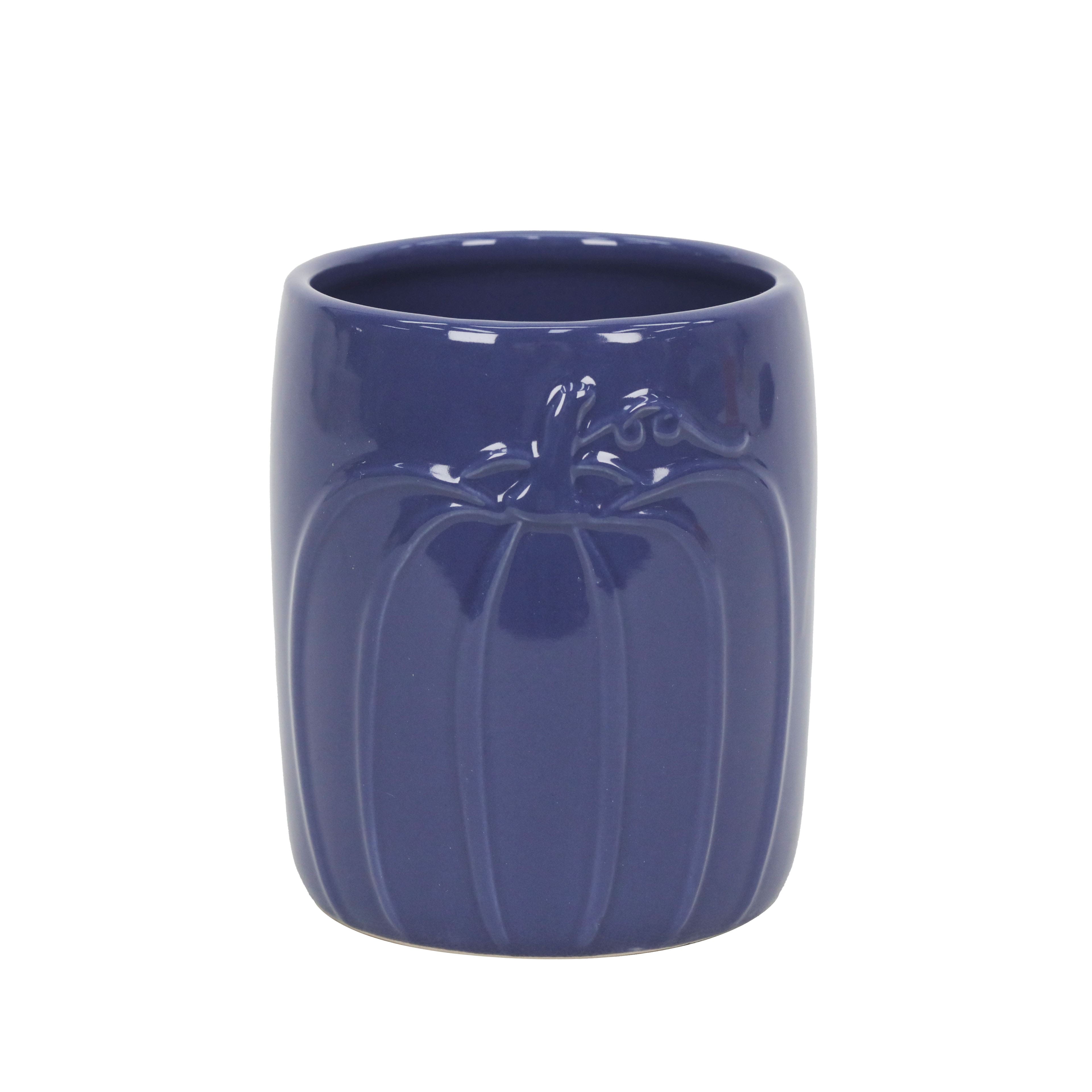 5&#x22; Pumpkin Ceramic Container by Ashland&#xAE;