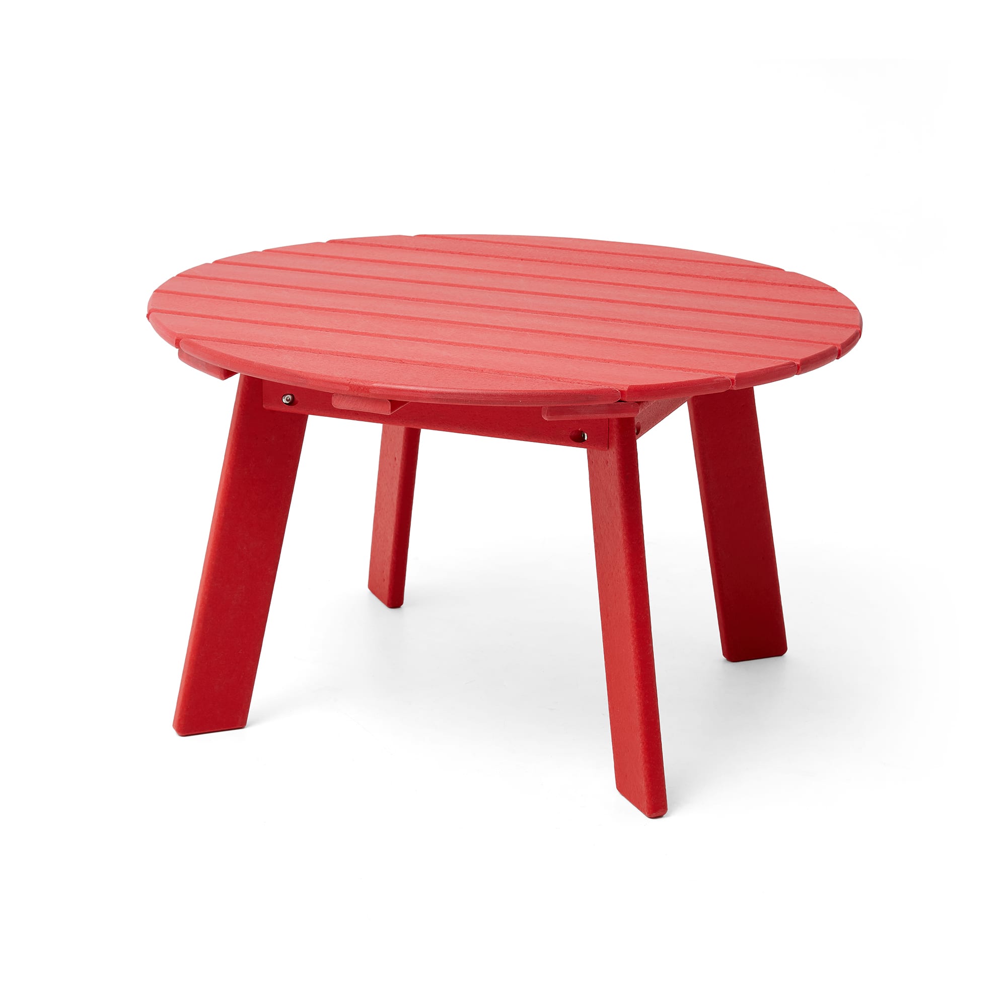 Glitzhome&#xAE; 32&#x22; Red Round Outdoor Coffee Table