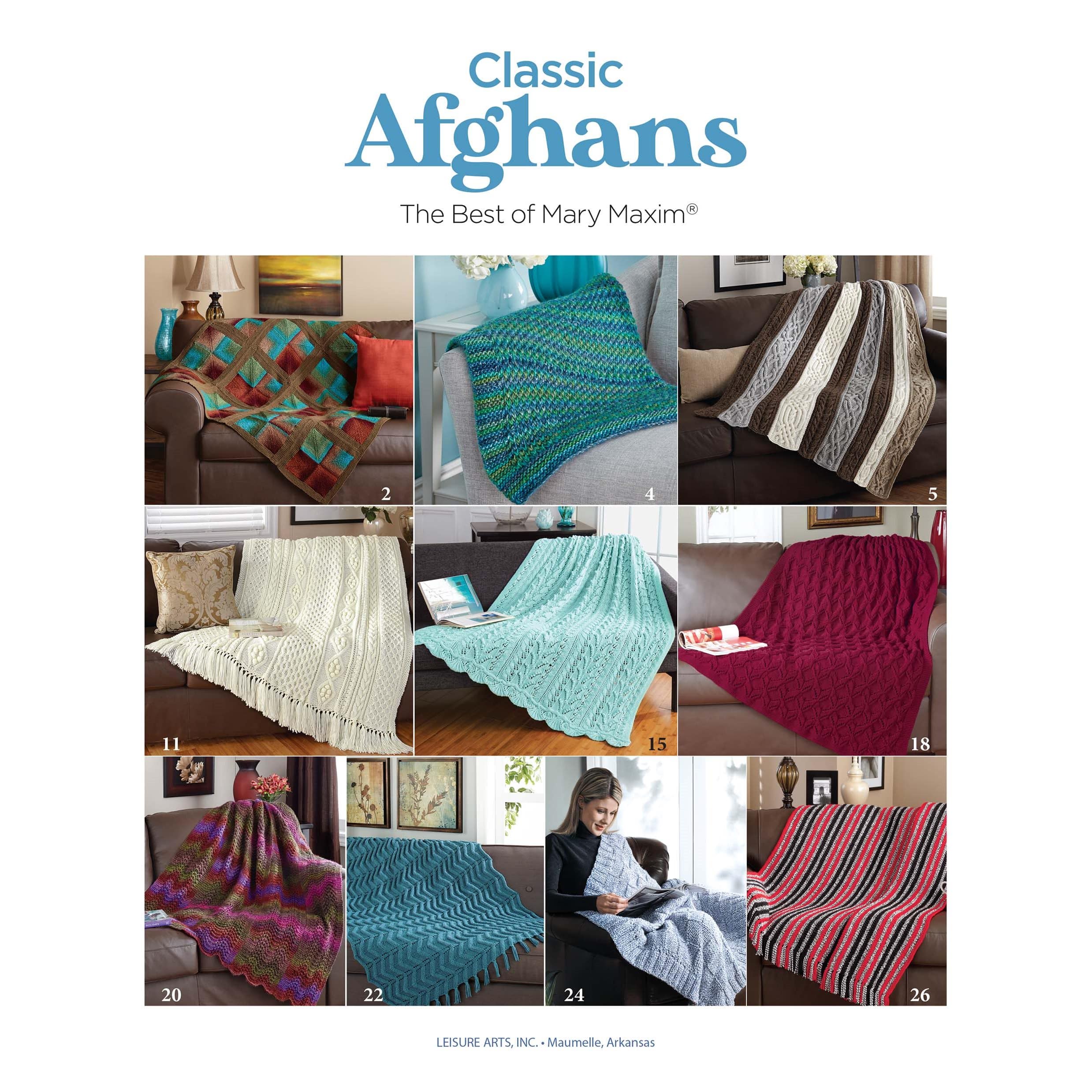 Leisure Arts&#xAE; Classic Afghans Book