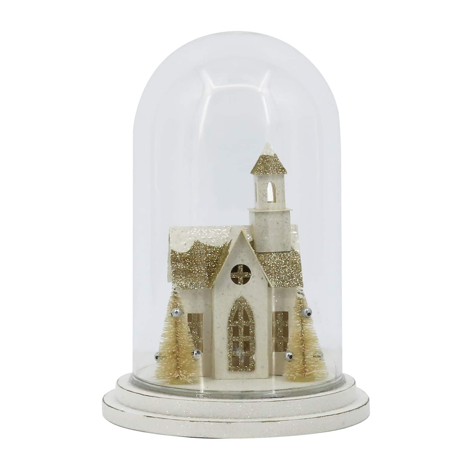 8.6&#x22; Pre-Lit Church Cloche Decoration by Ashland&#xAE;