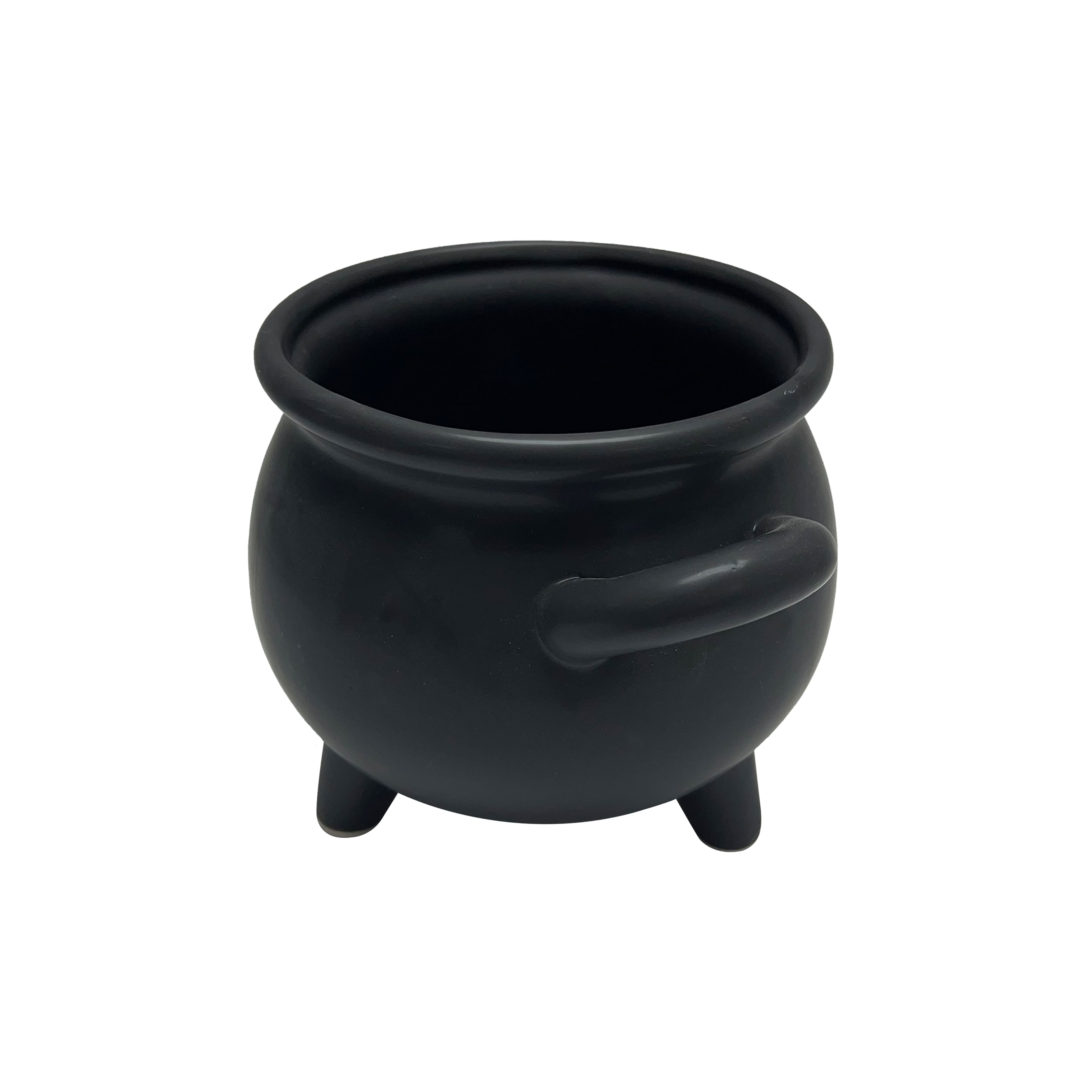 Black Ceramic Cauldron by Ashland®