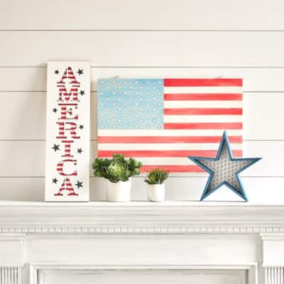 America Wood Sign | Projects | Michaels