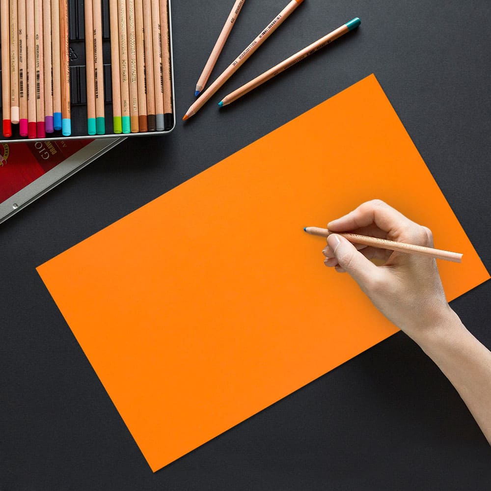 JAM Paper Bright Hue 8.5" x 14" 24lb. Recycled Colored Legal Paper, 100 Sheets