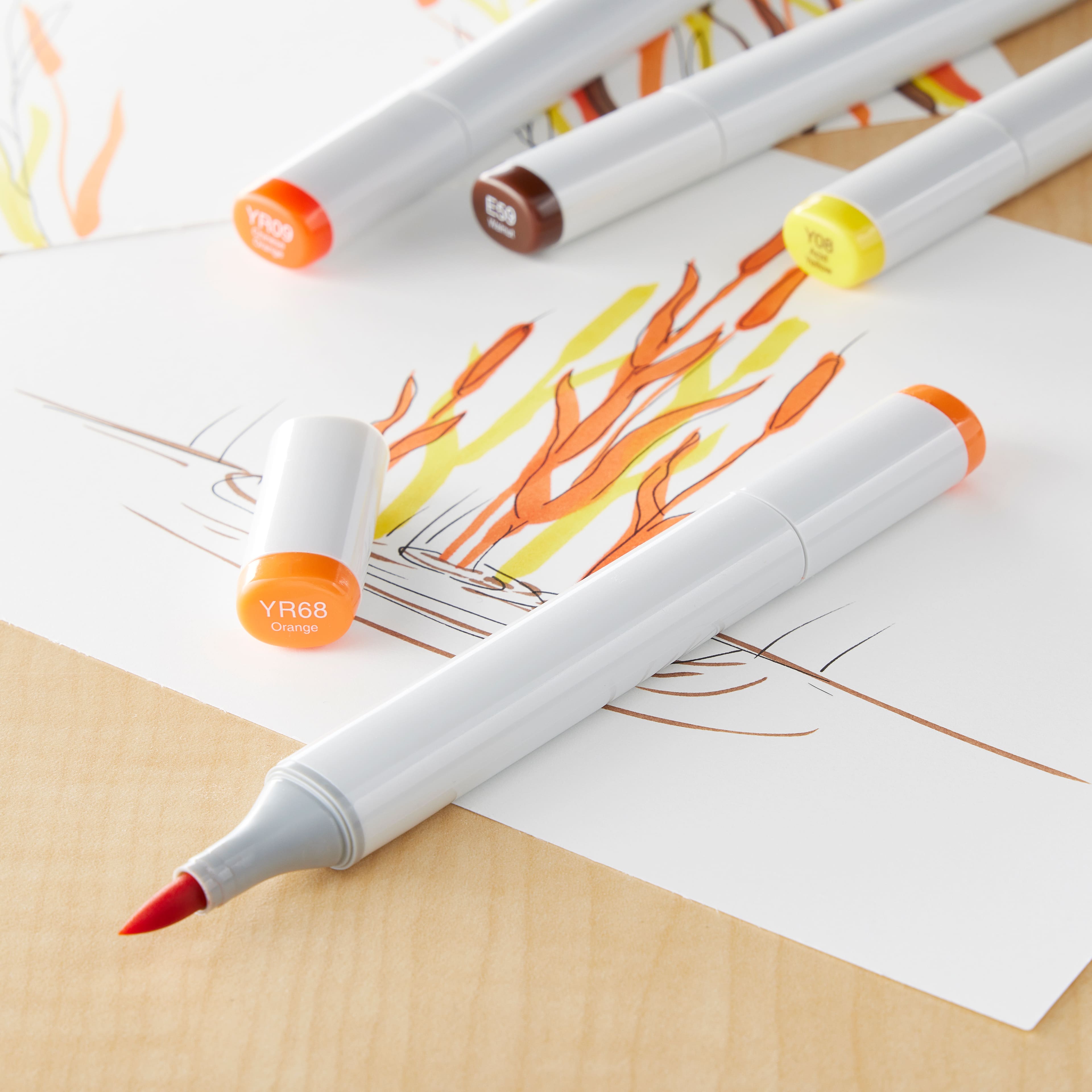 Copic&#xAE; Sketch Marker, Yellow Reds