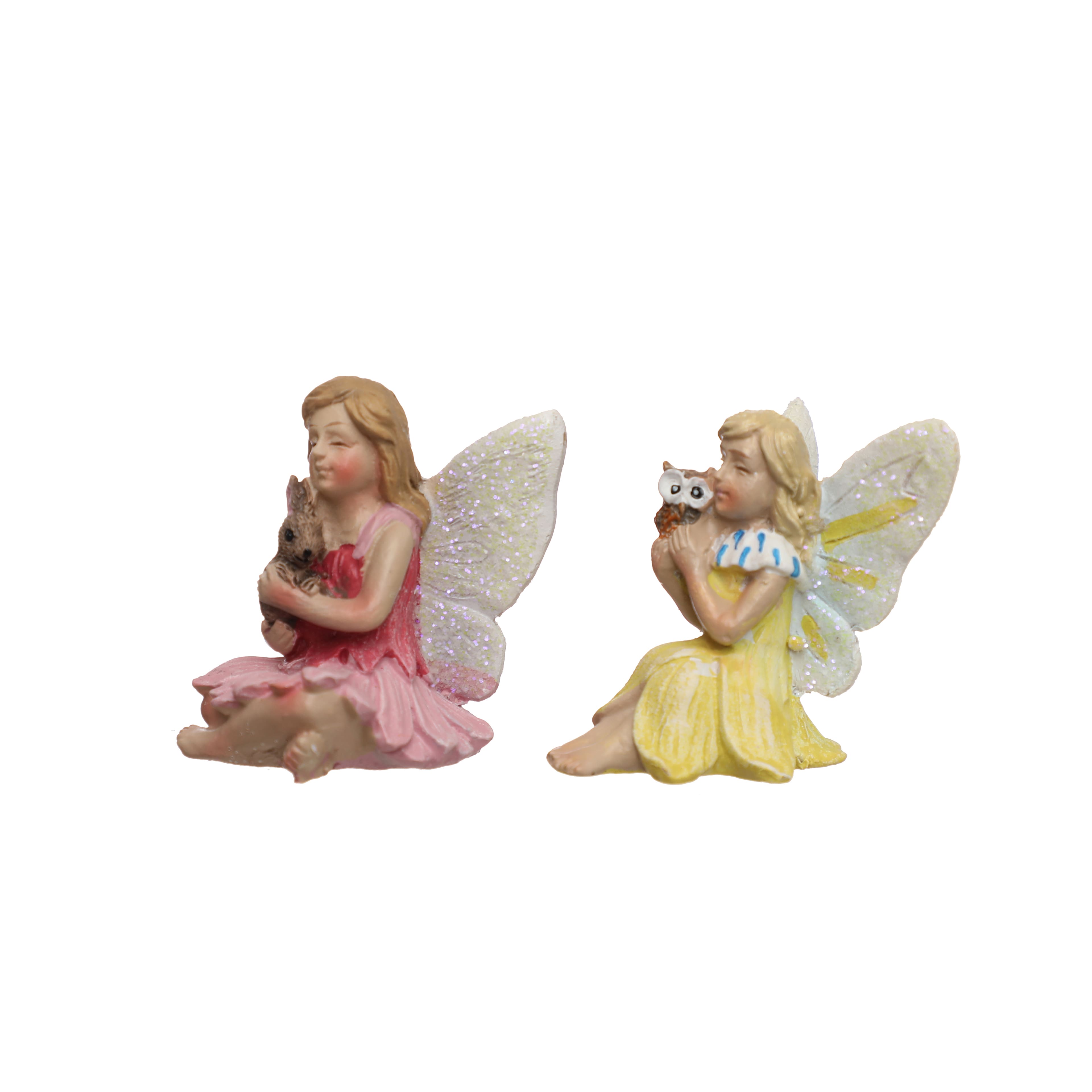 Mini Fairy with Pet, 2ct. by Ashland&#xAE;