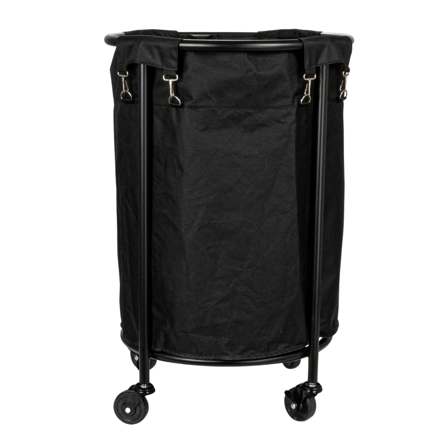 Household Essentials 32&#x22; Black Round Laundry Hamper