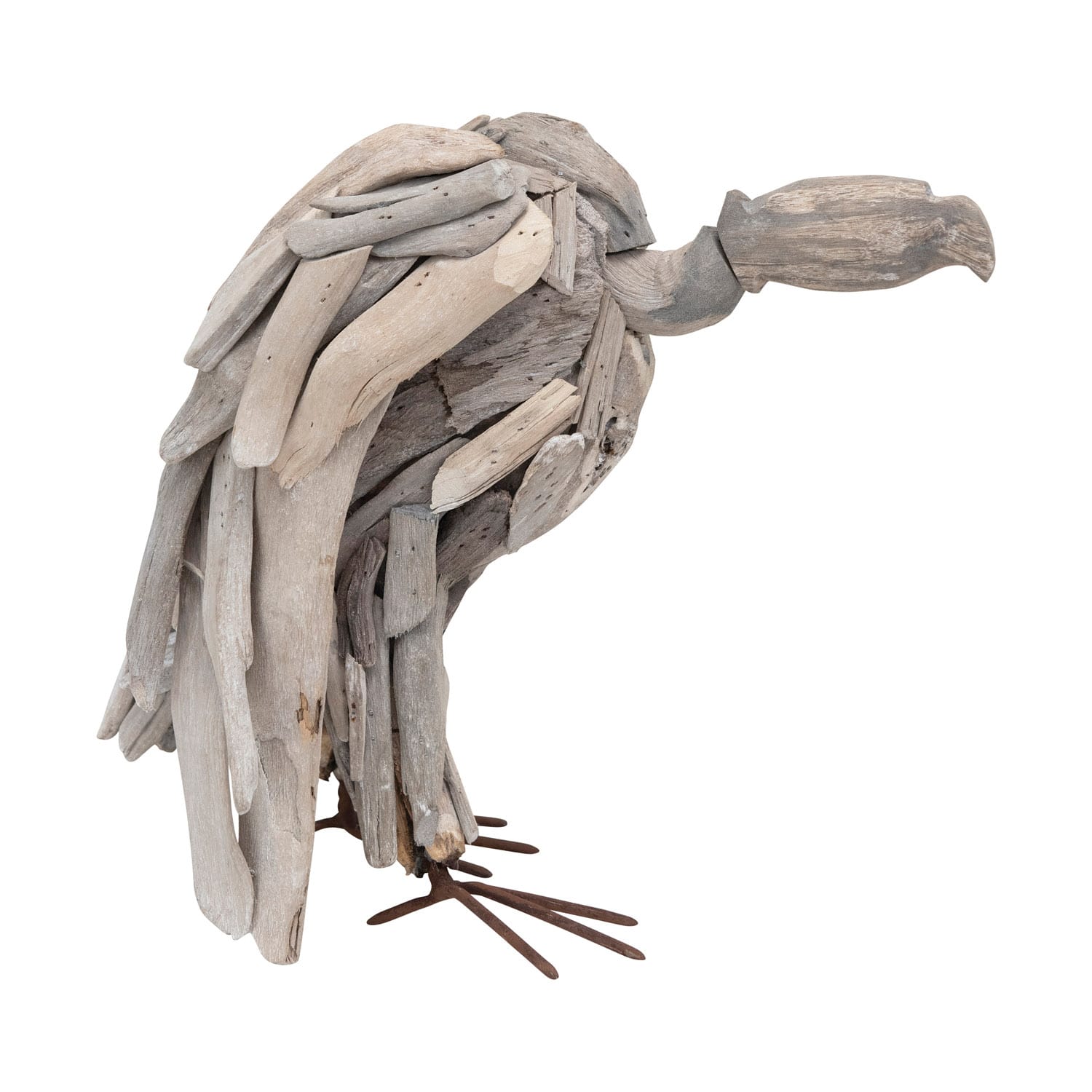 Hello Honey® 11.5" Natural Handmade Driftwood Vulture