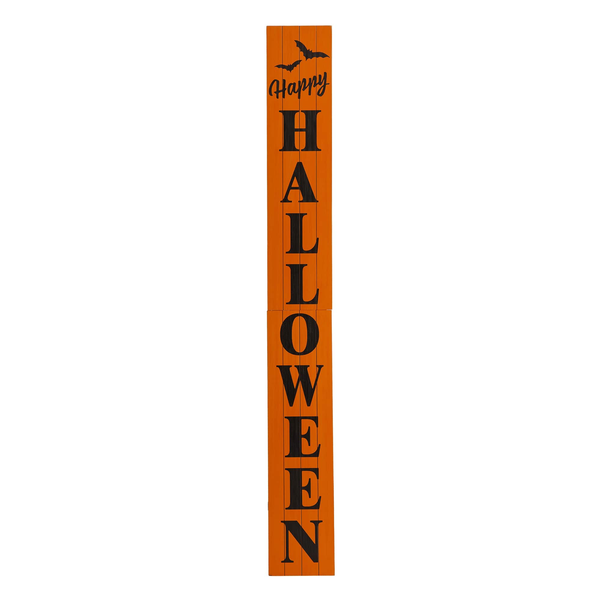 Glitzhome&#xAE; 60&#x22; Happy Halloween Porch Sign
